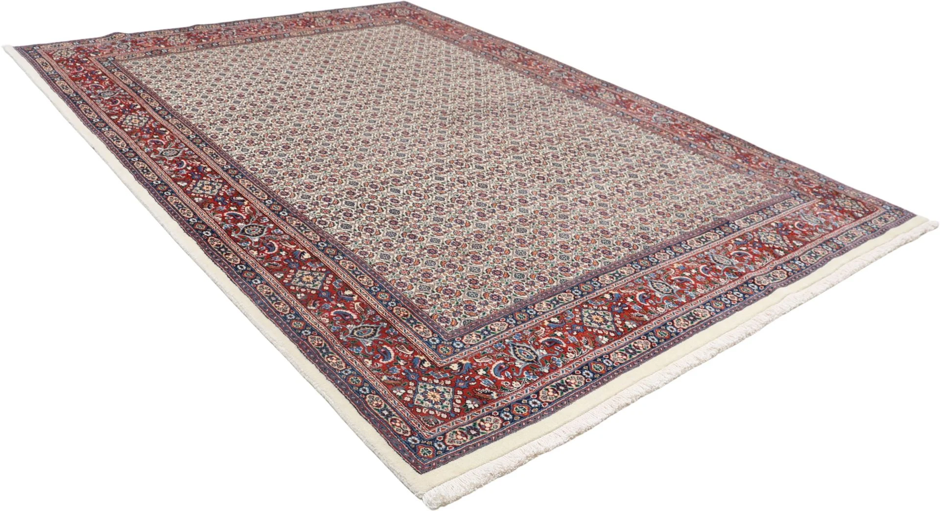 Moud Perserteppich 206 × 293 cm aus Wolle, handgeknüpft