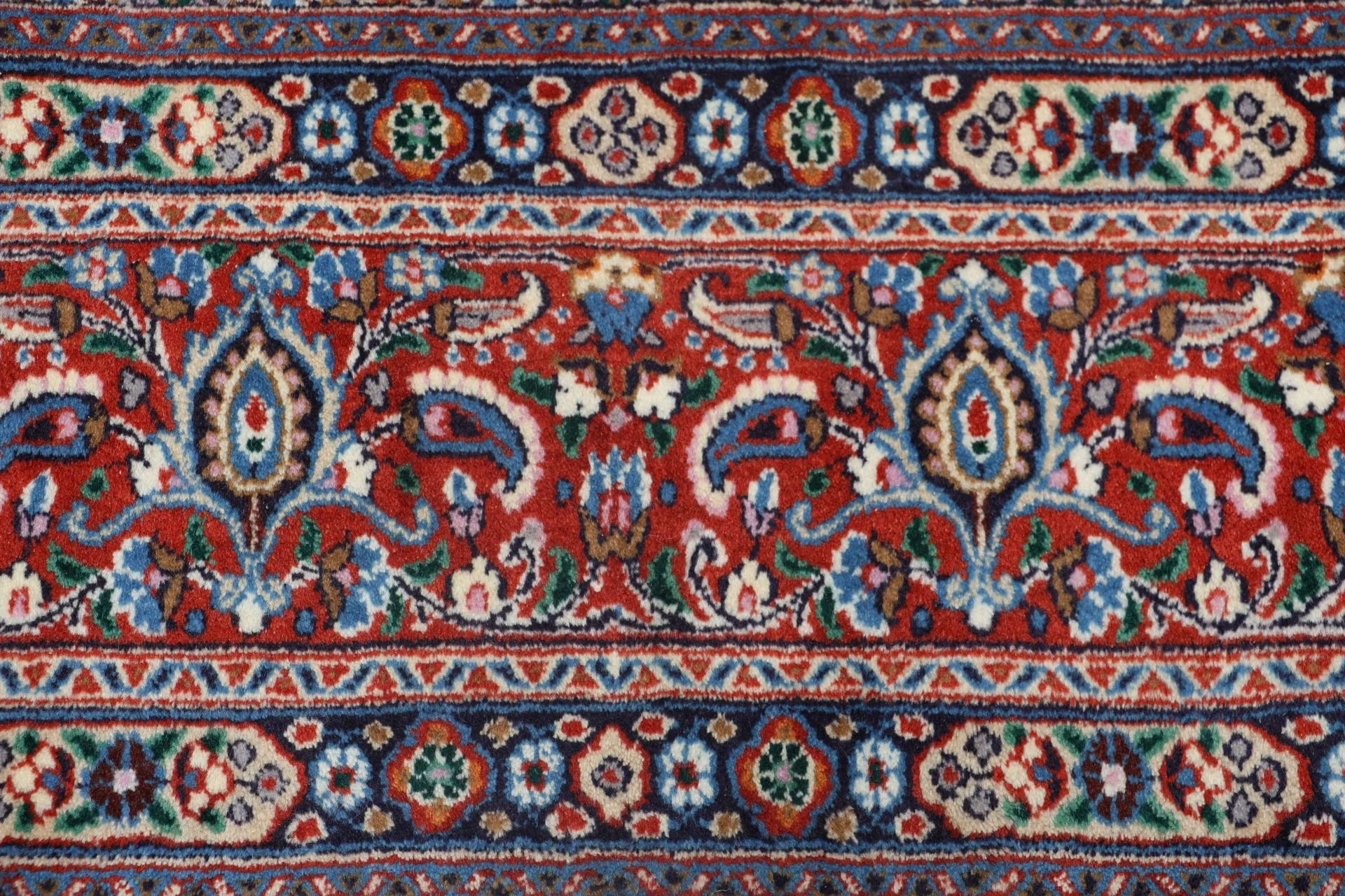 Moud Perserteppich 206 × 293 cm aus Wolle, handgeknüpft