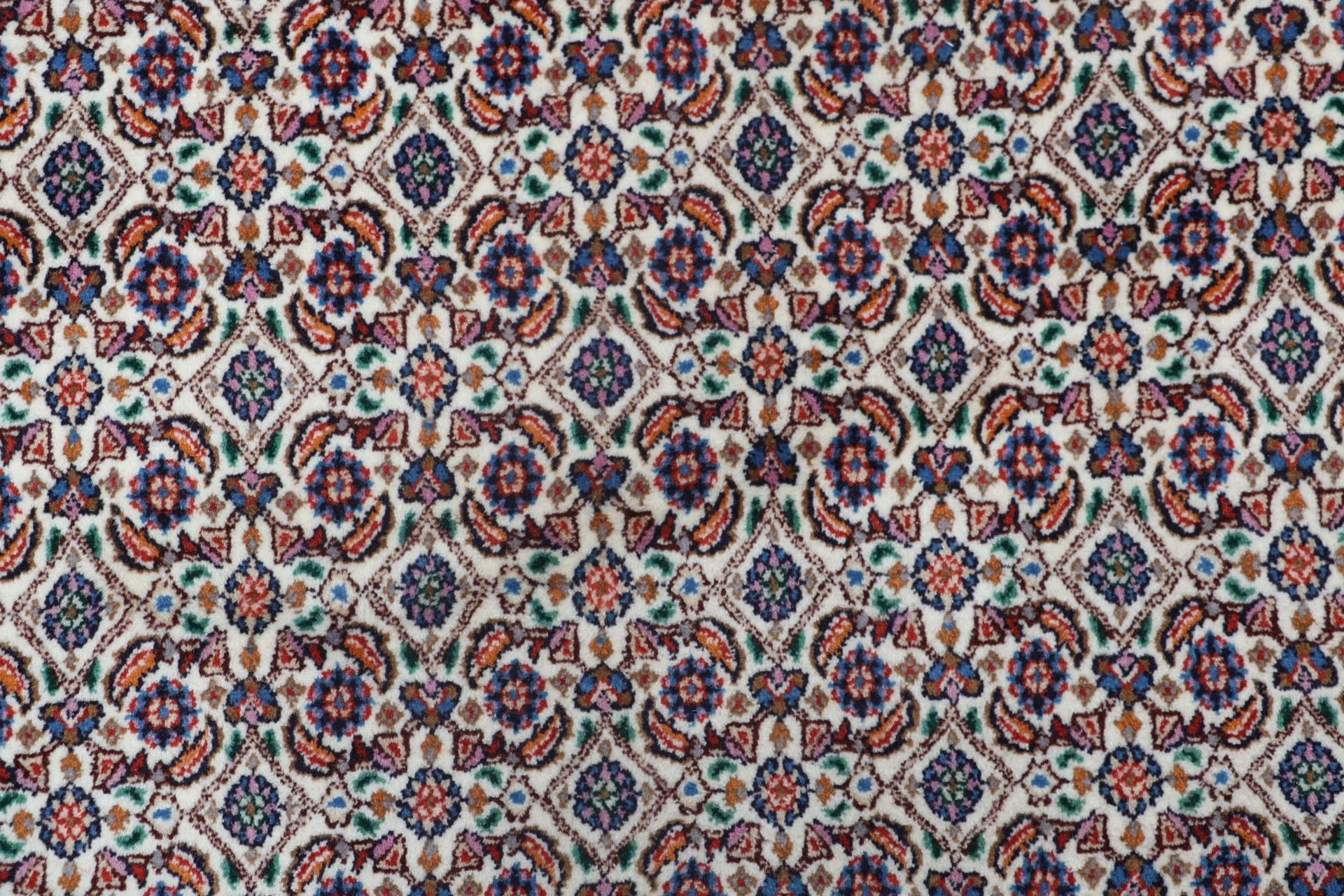 Moud Perserteppich 206 × 293 cm aus Wolle, handgeknüpft