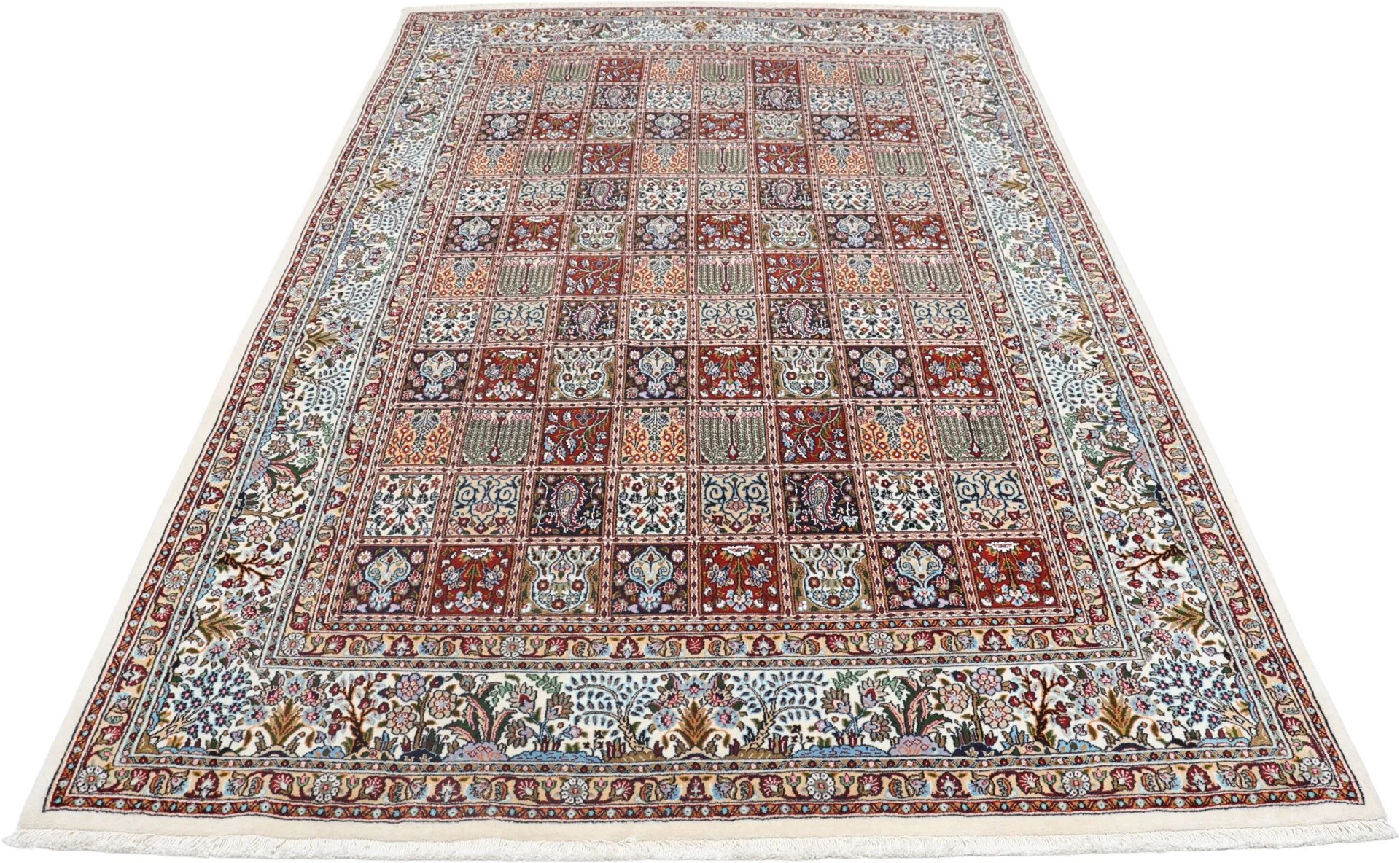 Moud Perserteppich 200 × 302 cm aus Wolle, handgeknüpft