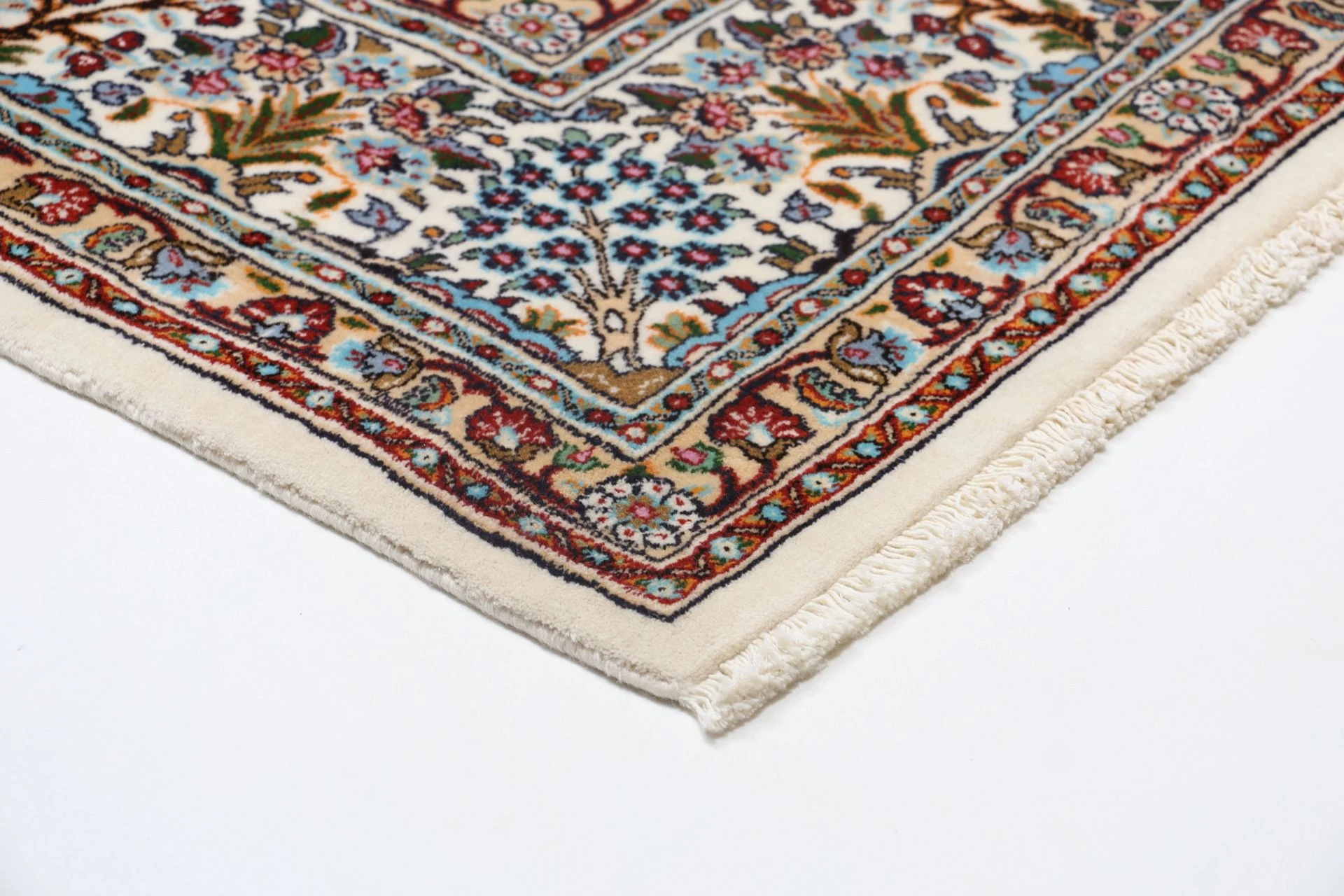 Moud Perserteppich 200 × 302 cm aus Wolle, handgeknüpft
