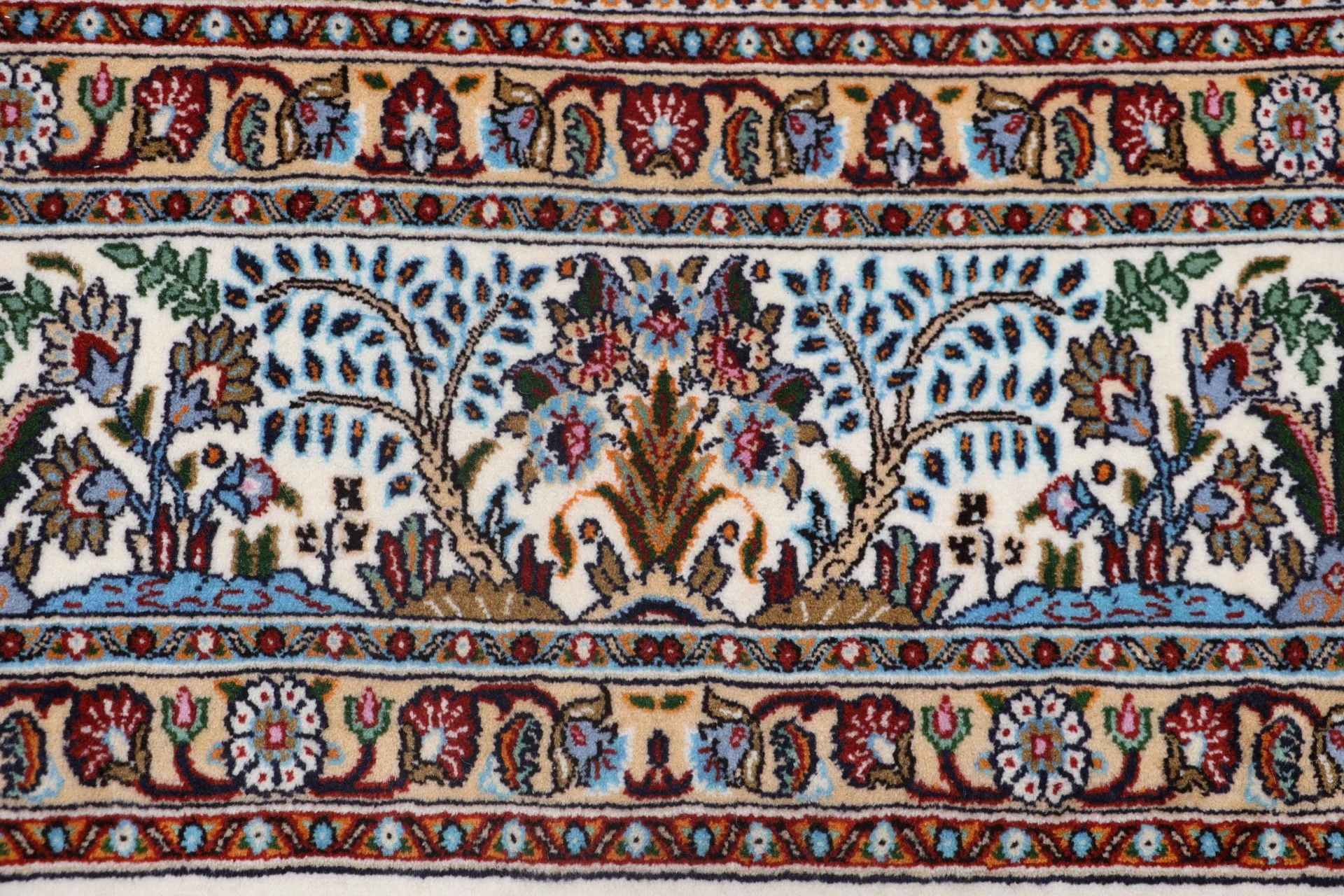 Moud Perserteppich 200 × 302 cm aus Wolle, handgeknüpft