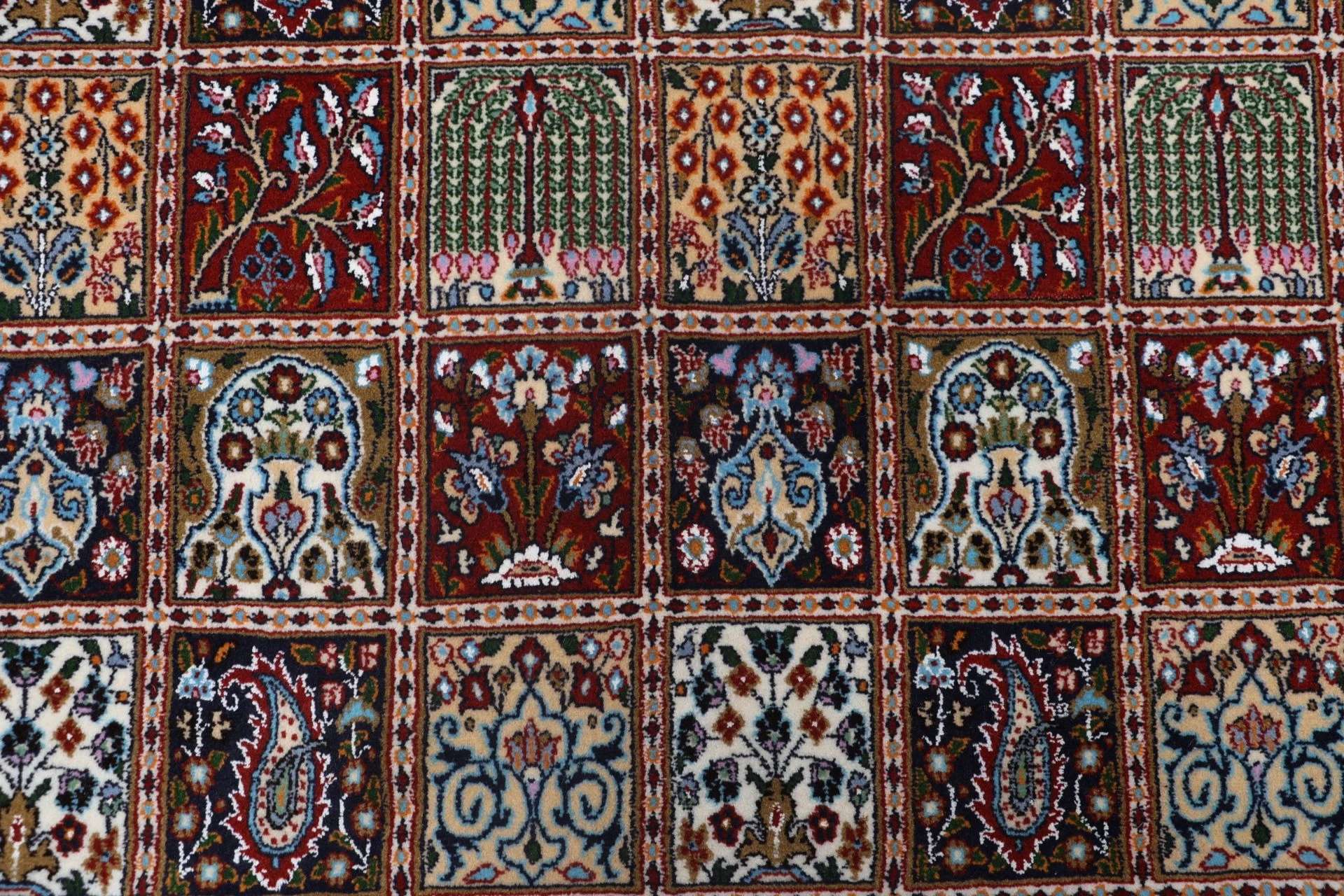 Moud Perserteppich 200 × 302 cm aus Wolle, handgeknüpft