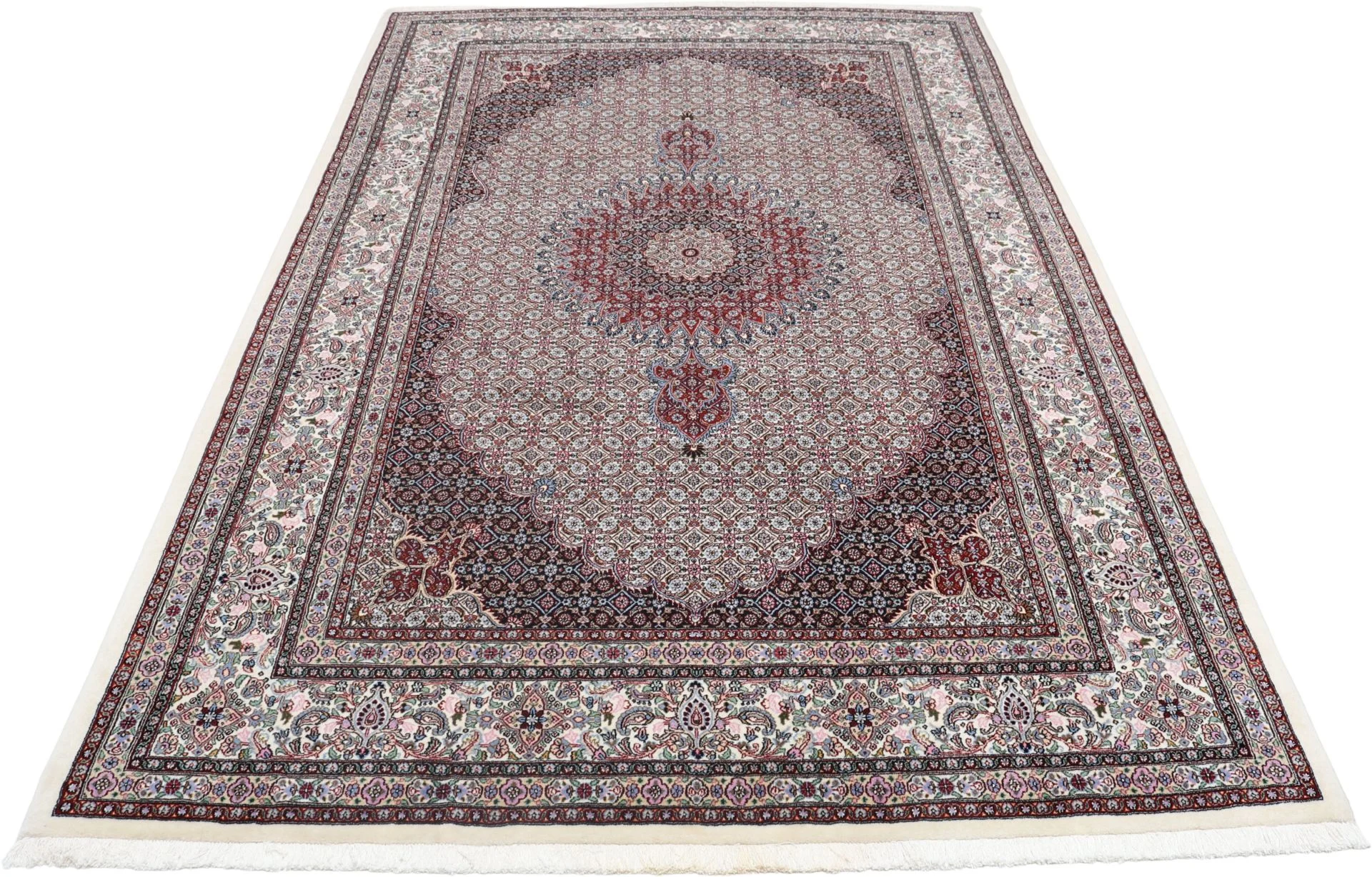 Moud Perserteppich 200 × 300 cm aus Wolle, handgeknüpft