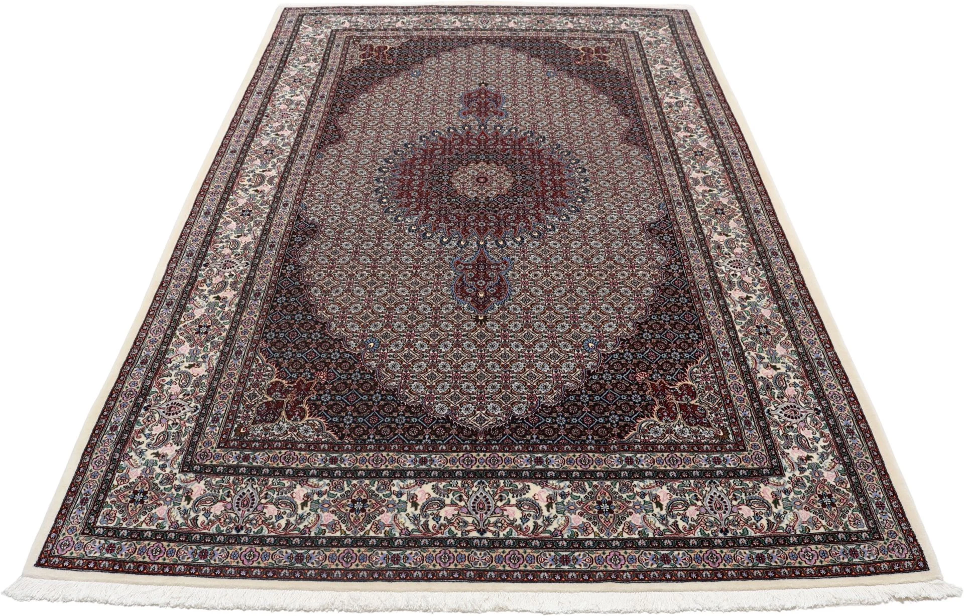 Moud Perserteppich 200 × 300 cm aus Wolle, handgeknüpft