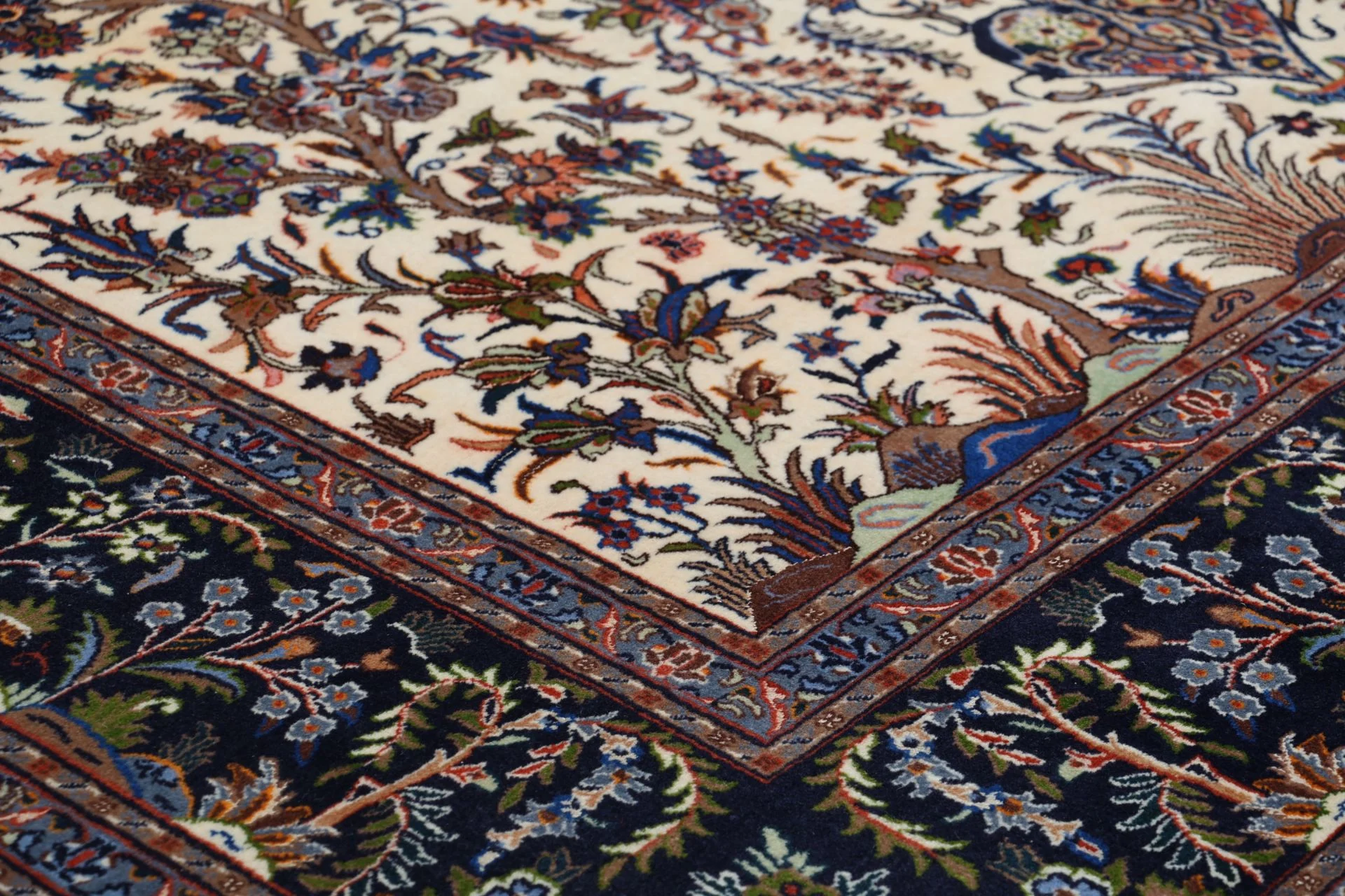 Moud Perserteppich aus Iran, 205 × 300 cm