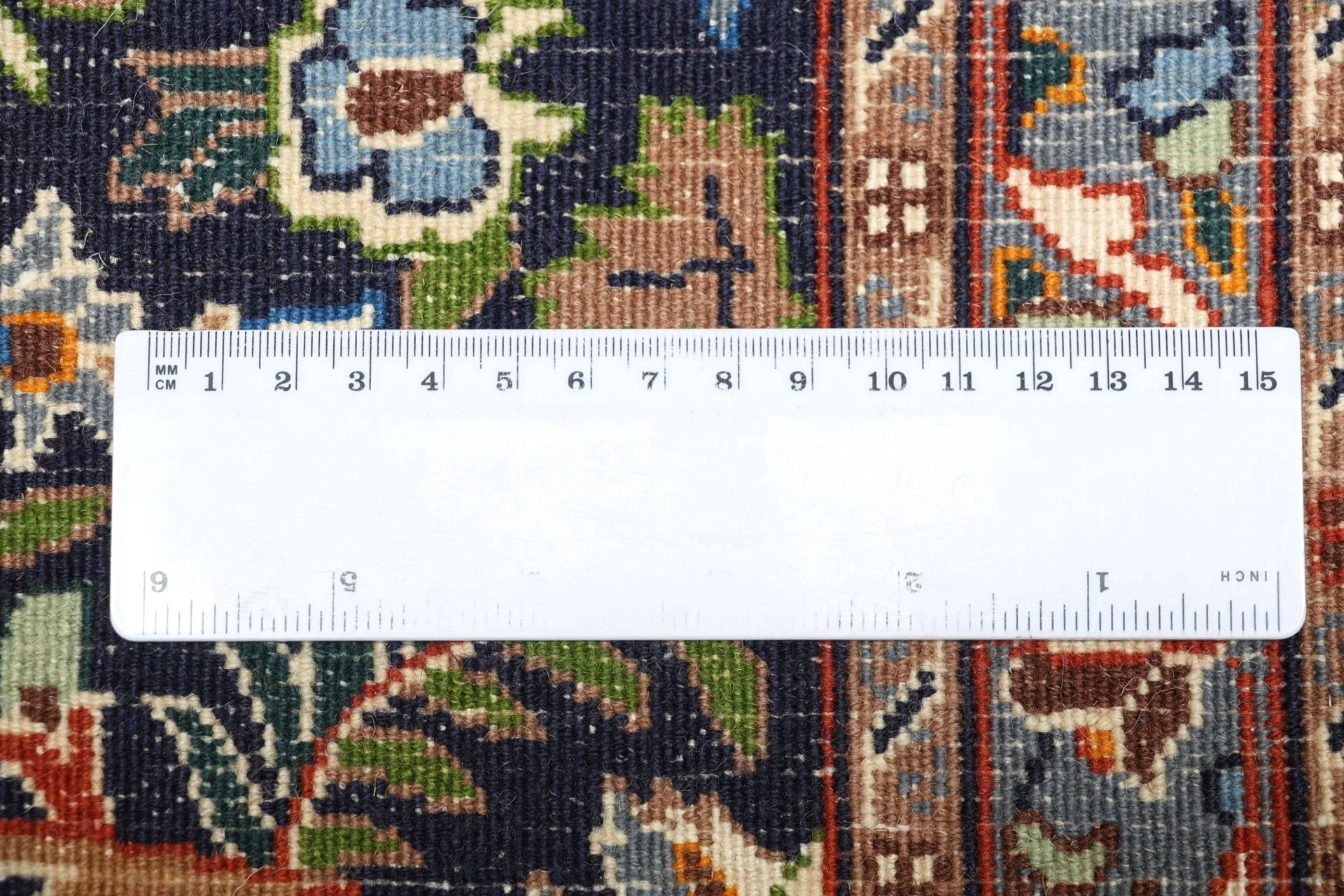 Moud Perserteppich aus Iran, 205 × 300 cm
