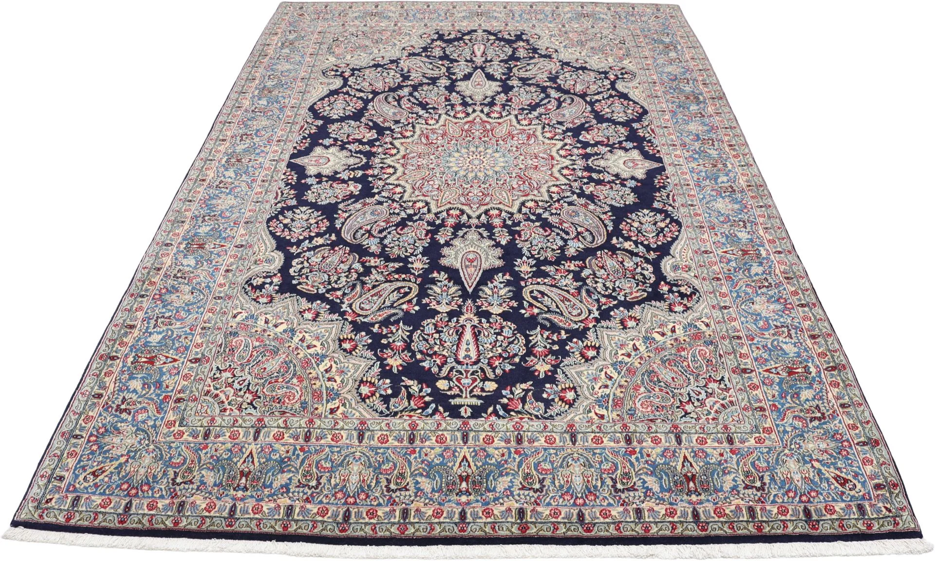 Kerman Perserteppich aus Iran, 202 × 297 cm