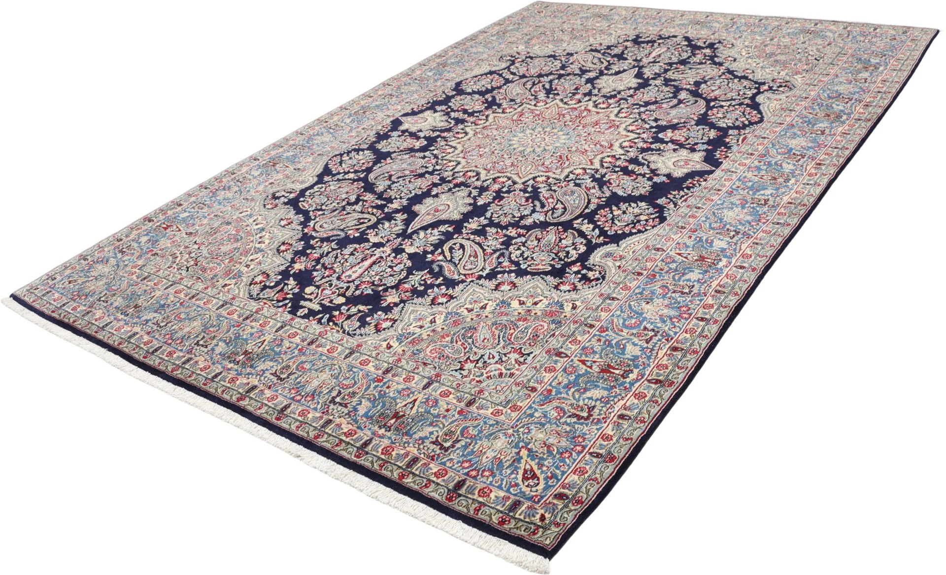Kerman Perserteppich aus Iran, 202 × 297 cm