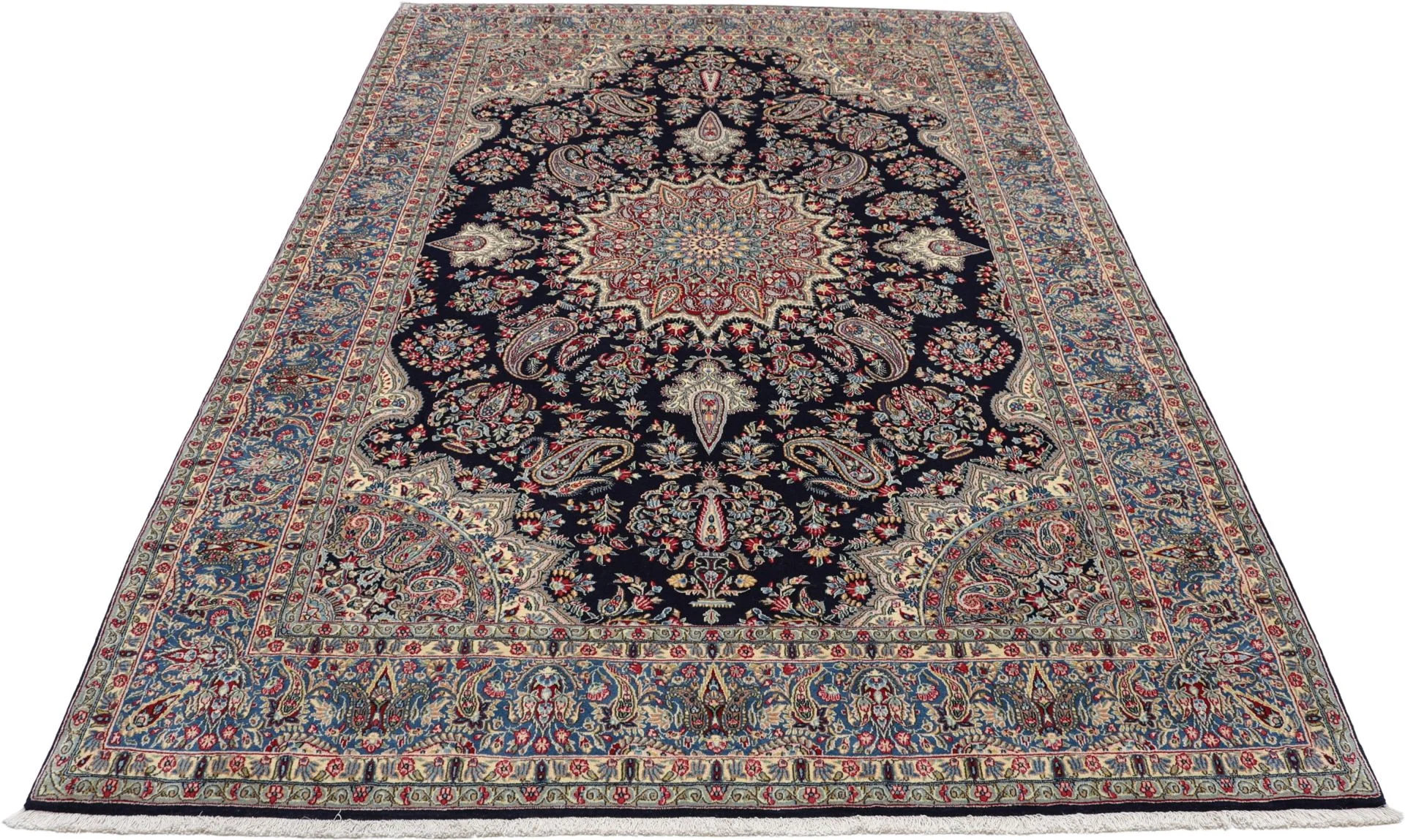 Kerman Perserteppich aus Iran, 202 × 297 cm