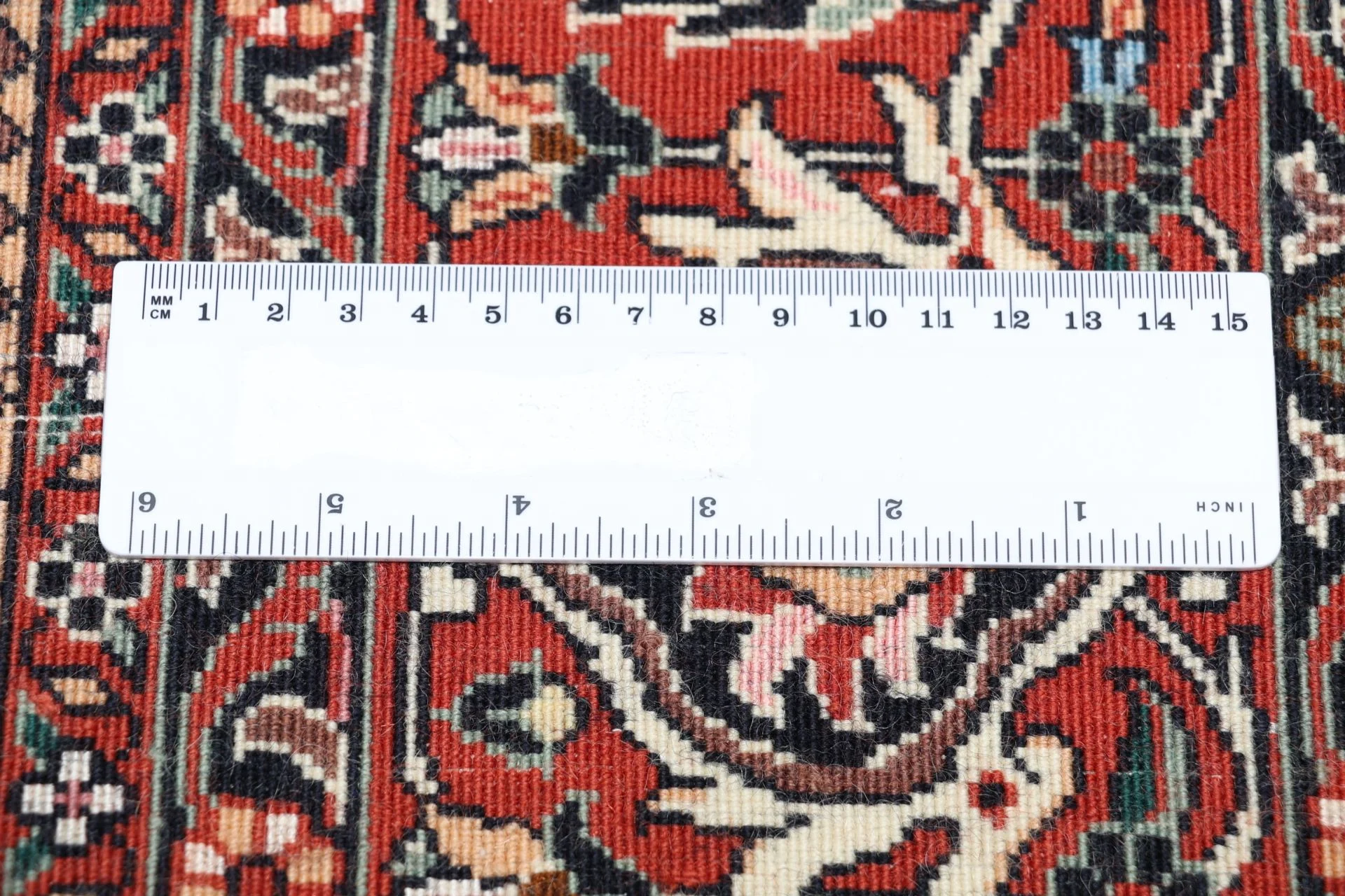 Handgeknüpfter Bijar Perserteppich, 180 × 255 cm, Wolle & Seide