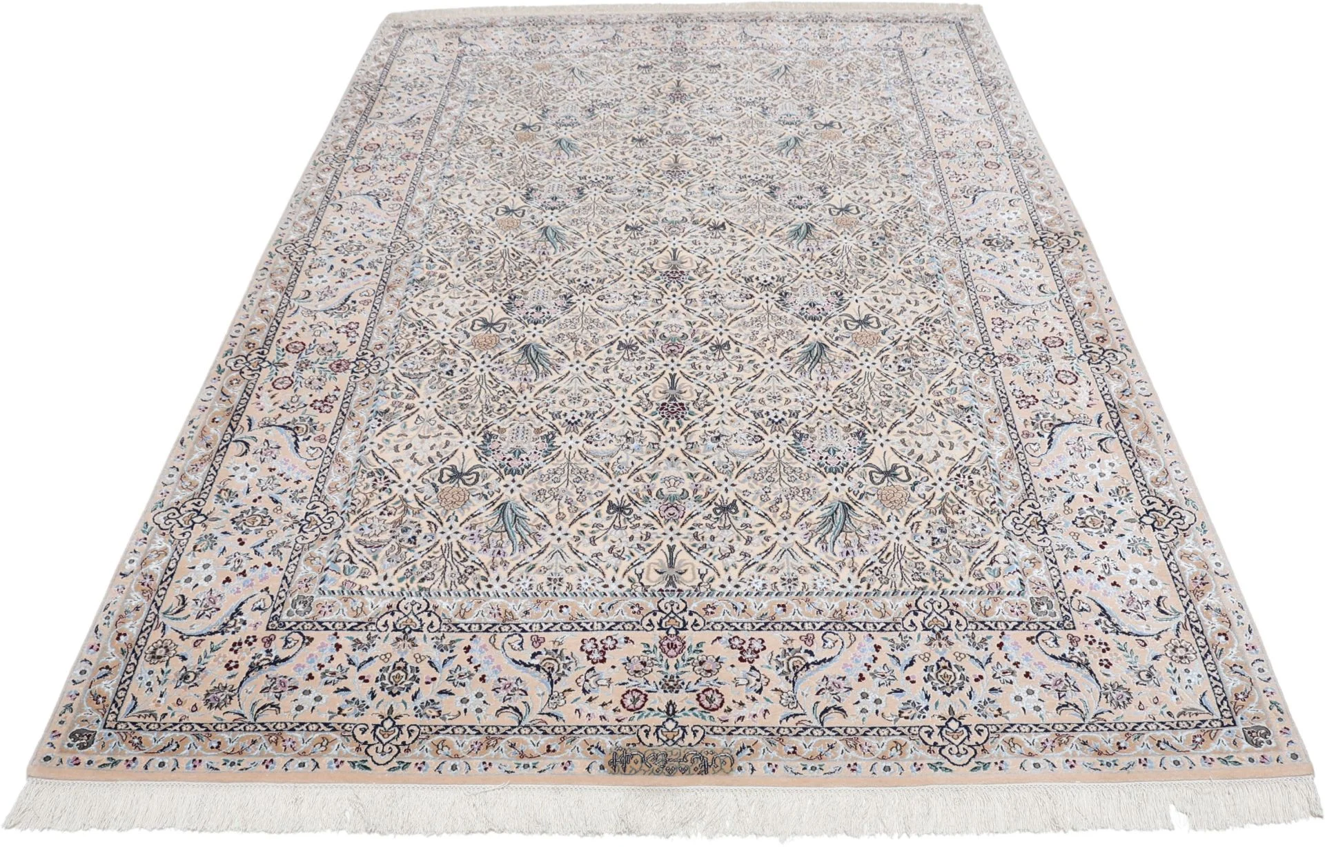 Handgeknüpfter Nain Perserteppich 160 × 235 cm