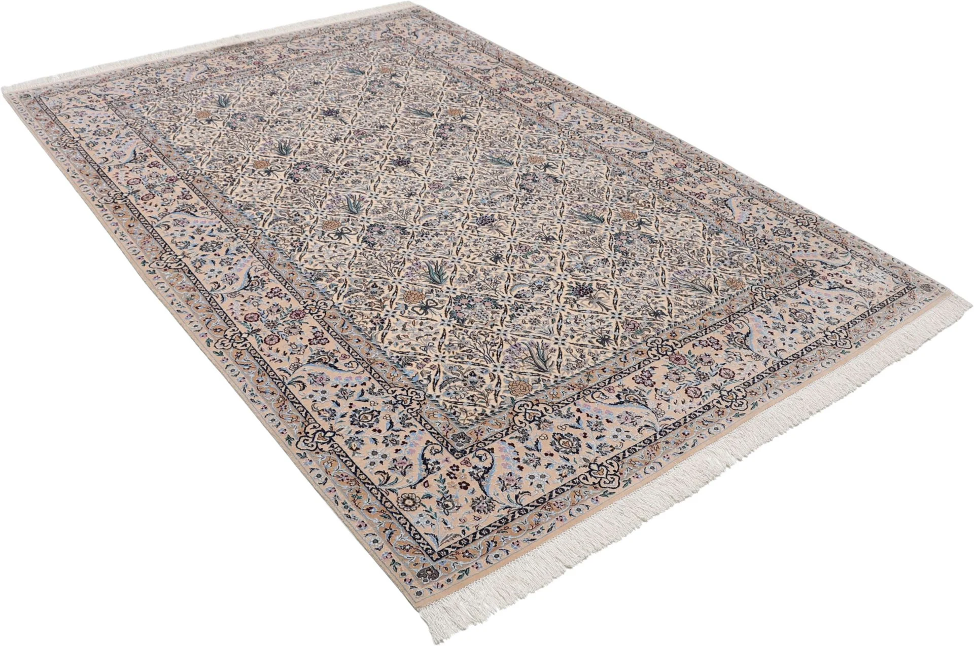 Handgeknüpfter Nain Perserteppich 160 × 235 cm