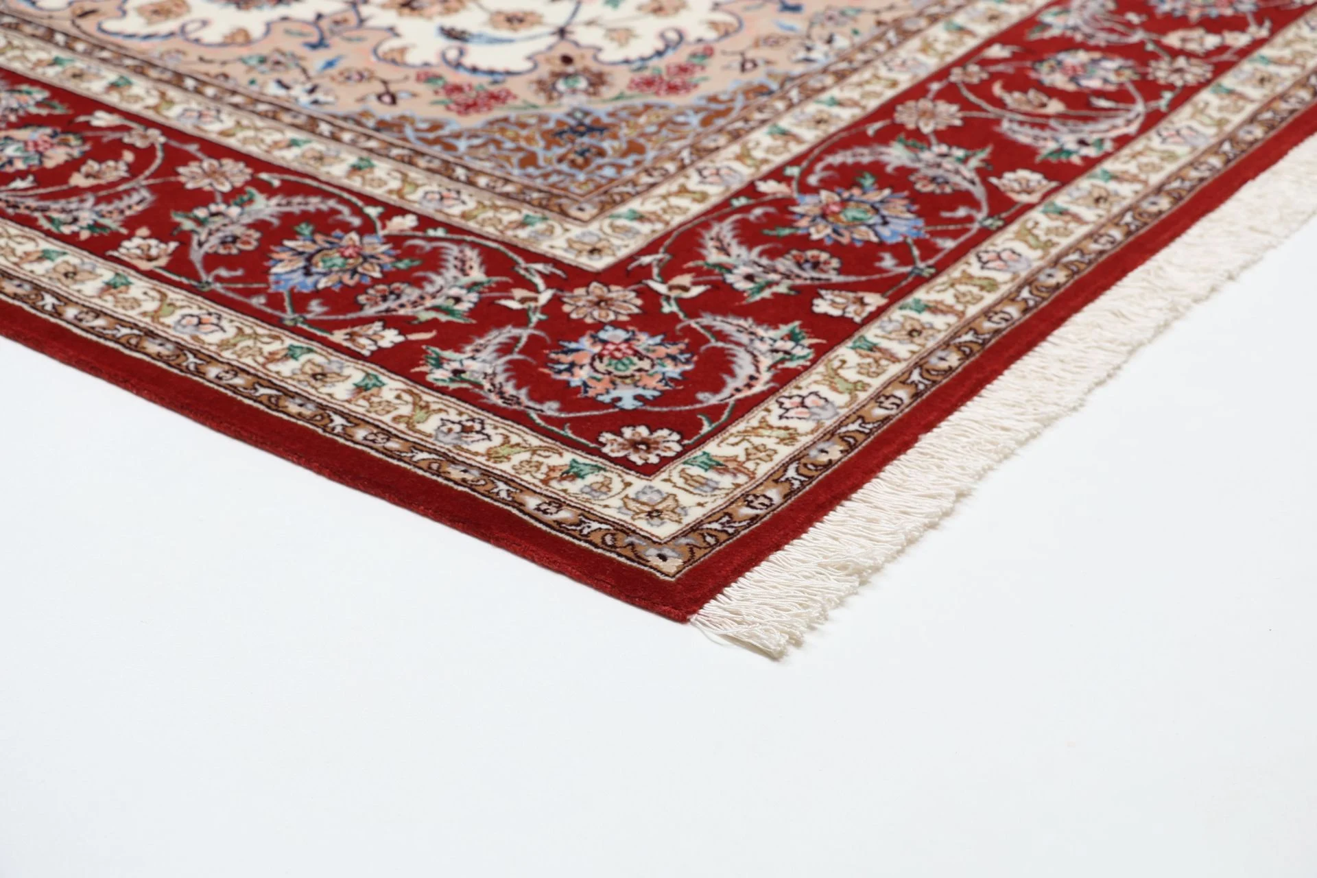 Handgeknüpfter Isfahan Perserteppich 157 × 230 cm