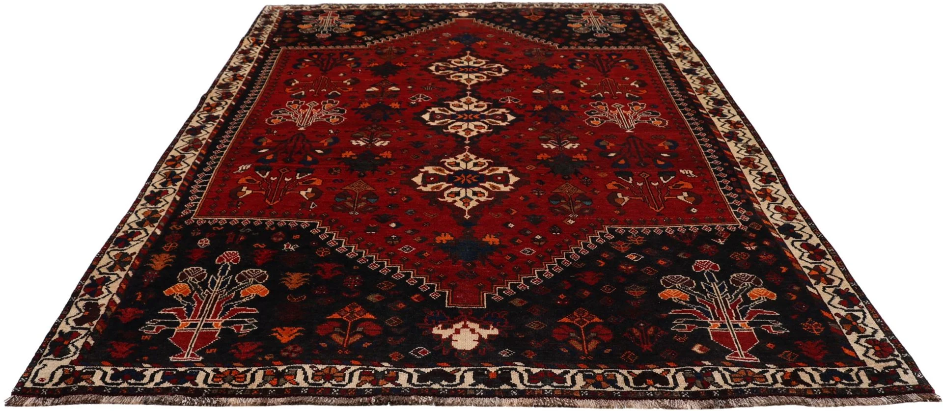 Handgeknüpfter Shiraz Perserteppich 210 × 290 cm
