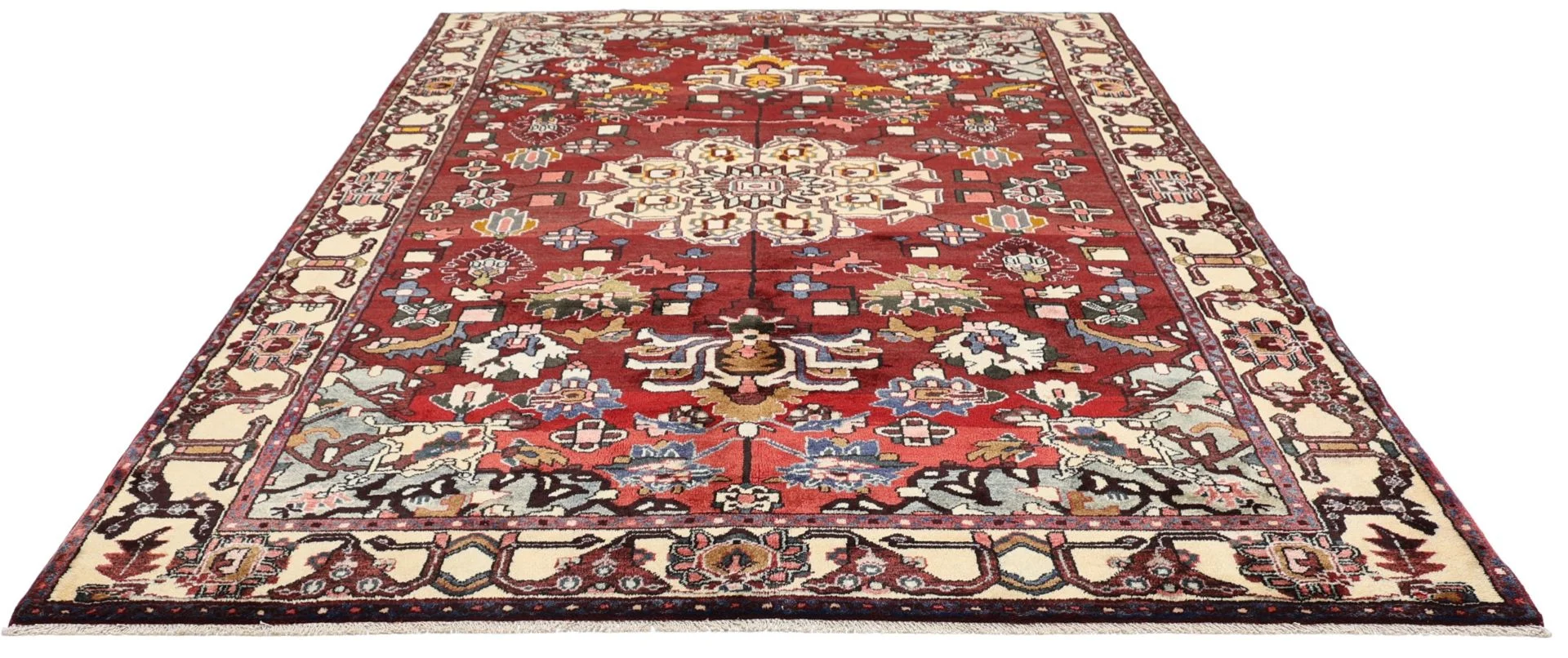 Handgeknüpfter Bakhtiari Perserteppich, 215 × 300 cm, Wolle