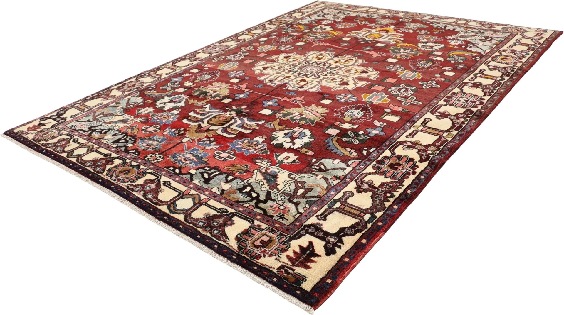 Handgeknüpfter Bakhtiari Perserteppich, 215 × 300 cm, Wolle