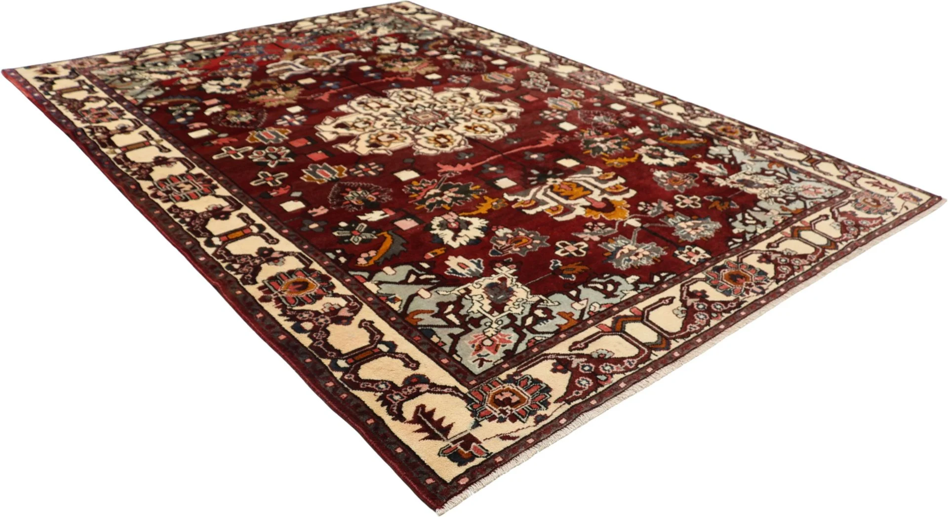Handgeknüpfter Bakhtiari Perserteppich, 215 × 300 cm, Wolle