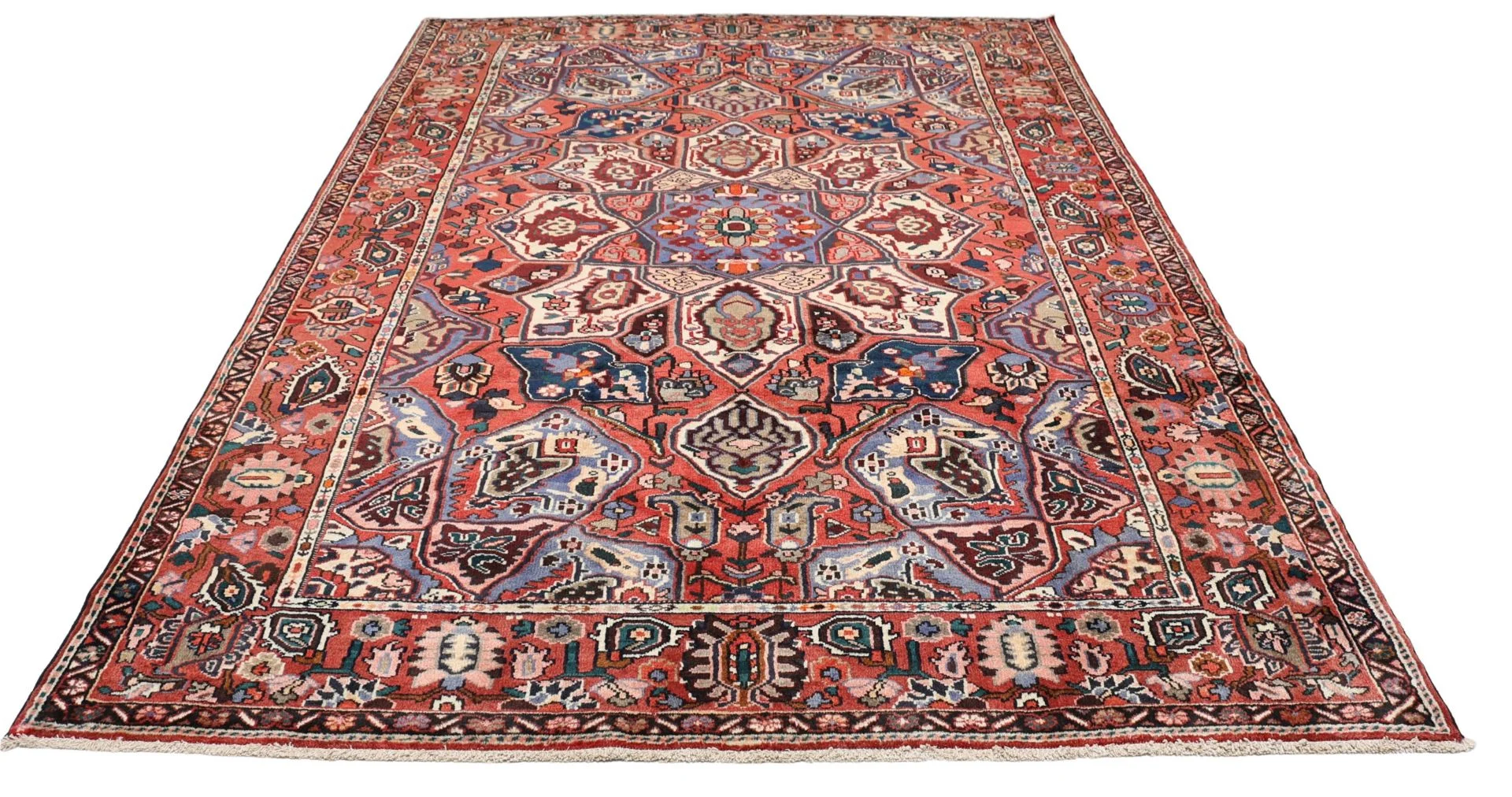 Handgeknüpfter Bakhtiari Perserteppich 208 × 300 cm