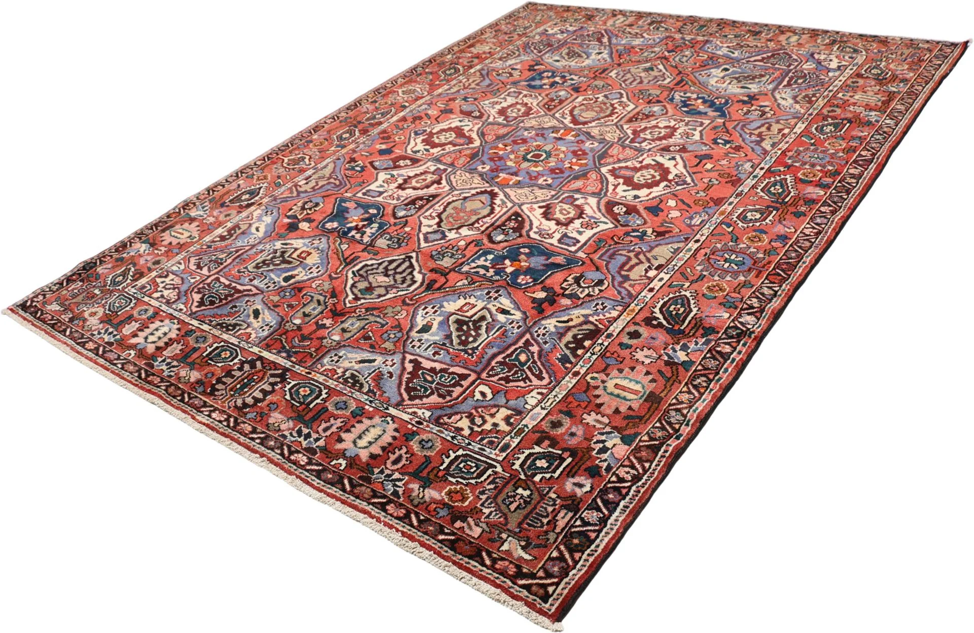 Handgeknüpfter Bakhtiari Perserteppich 208 × 300 cm