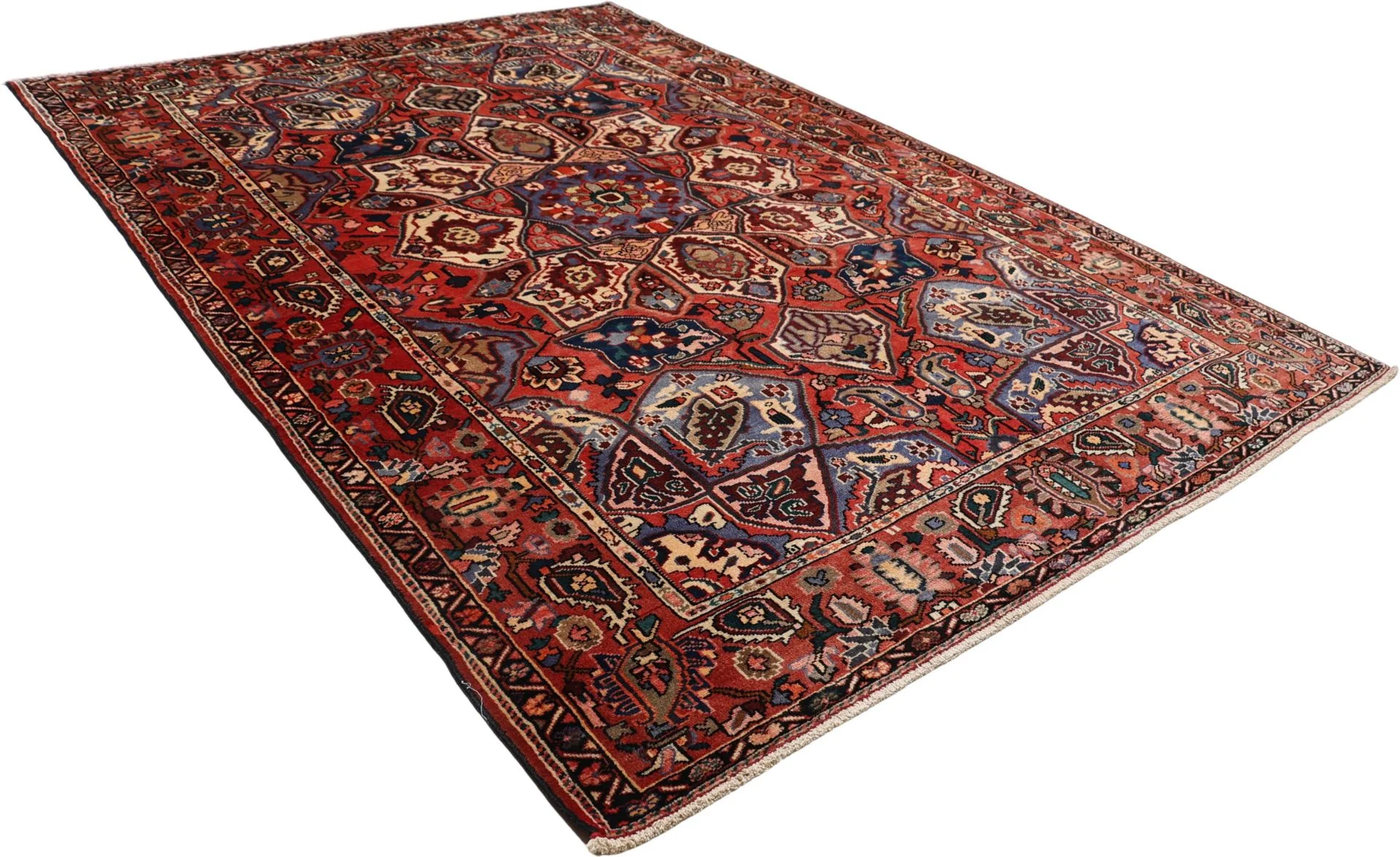 Handgeknüpfter Bakhtiari Perserteppich 208 × 300 cm