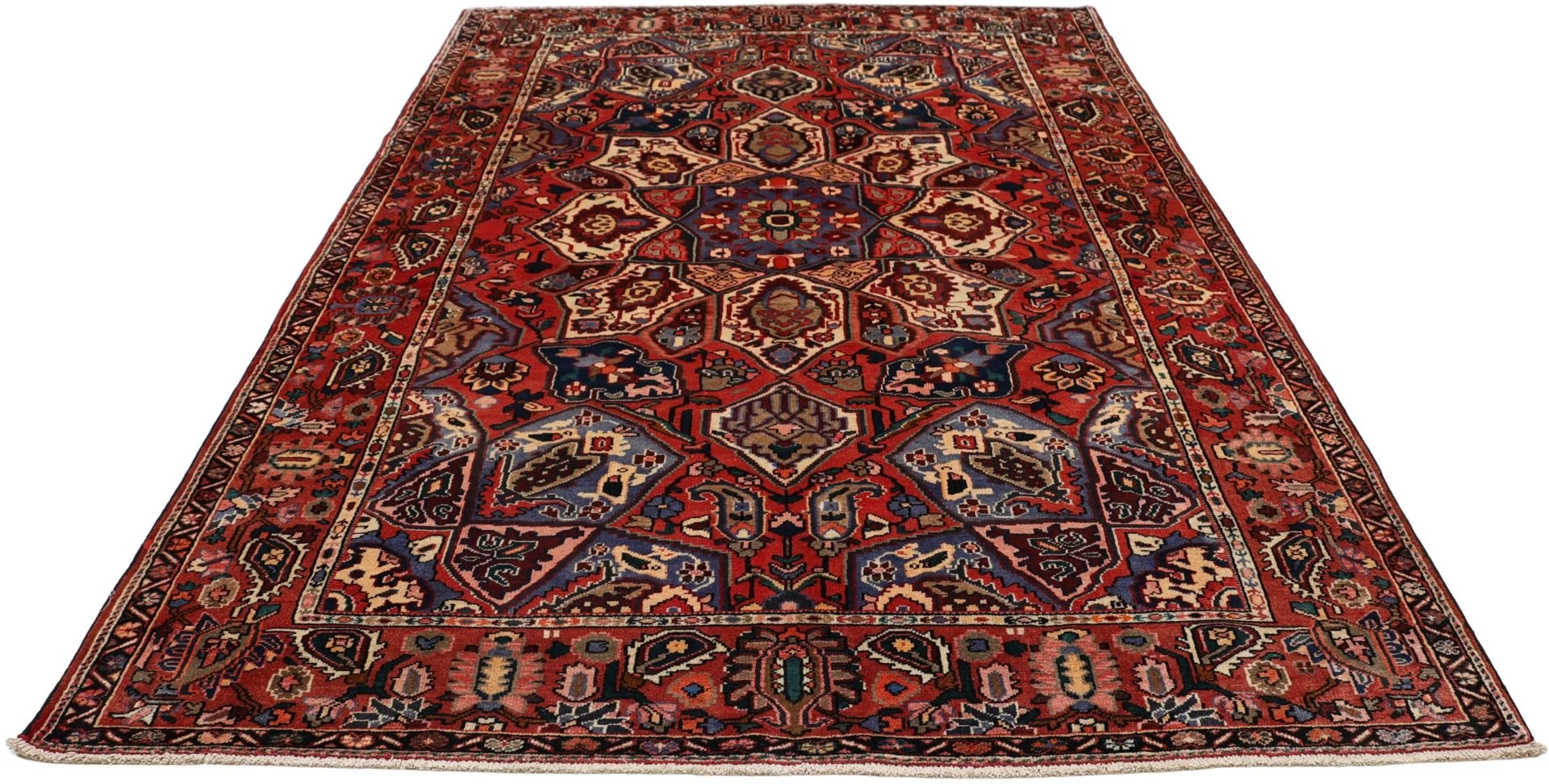 Handgeknüpfter Bakhtiari Perserteppich 208 × 300 cm