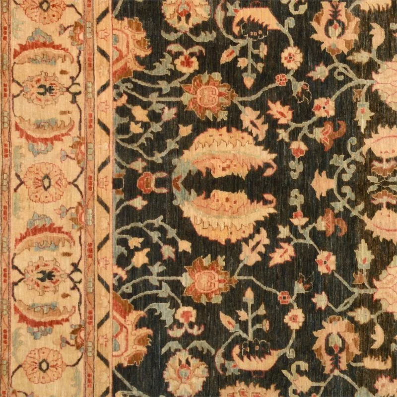 Handgeknüpfter Ziegler Orientteppich, 276 × 355 cm, Wolle