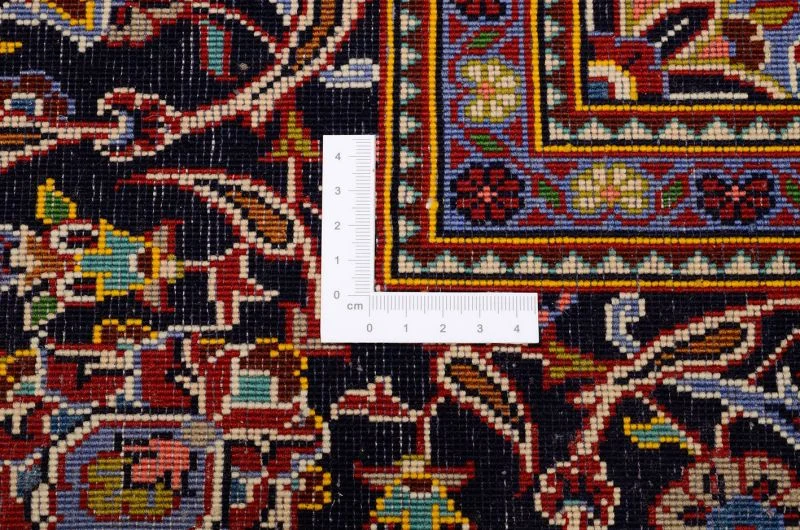 Kashan Perserteppich aus Iran, 137 × 230 cm
