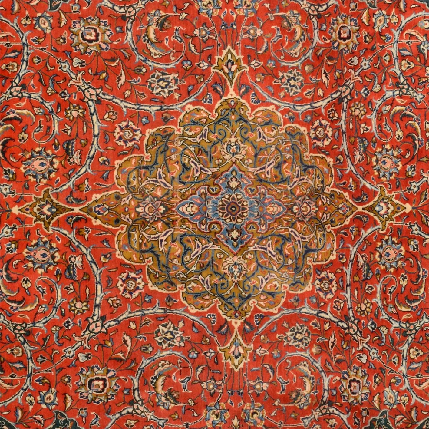 Sarough Perserteppich aus Iran, 219 × 323 cm