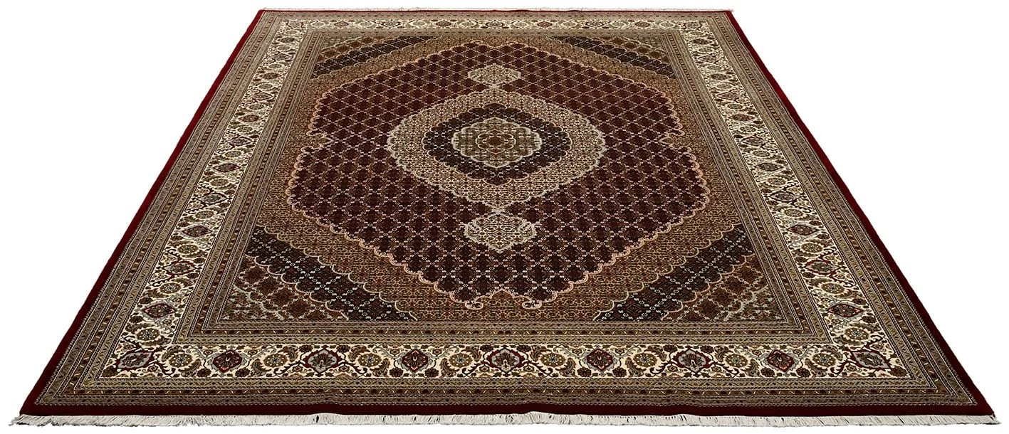 Täbriz Orientteppich aus Indien, 253 × 353 cm