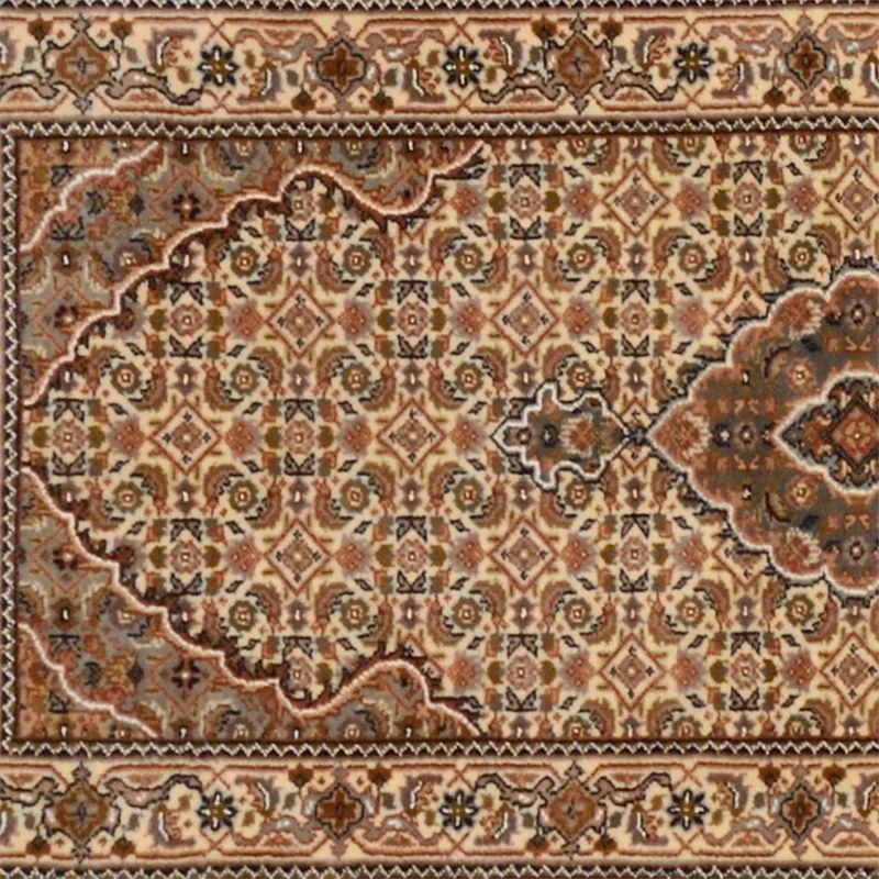 orientteppich-tabriz-80-x-401-cm-schurwolle-seide-handgeknupft-3 Täbriz Orientteppich 80 × 401 cm aus Wolle & Seide, handgeknüpft