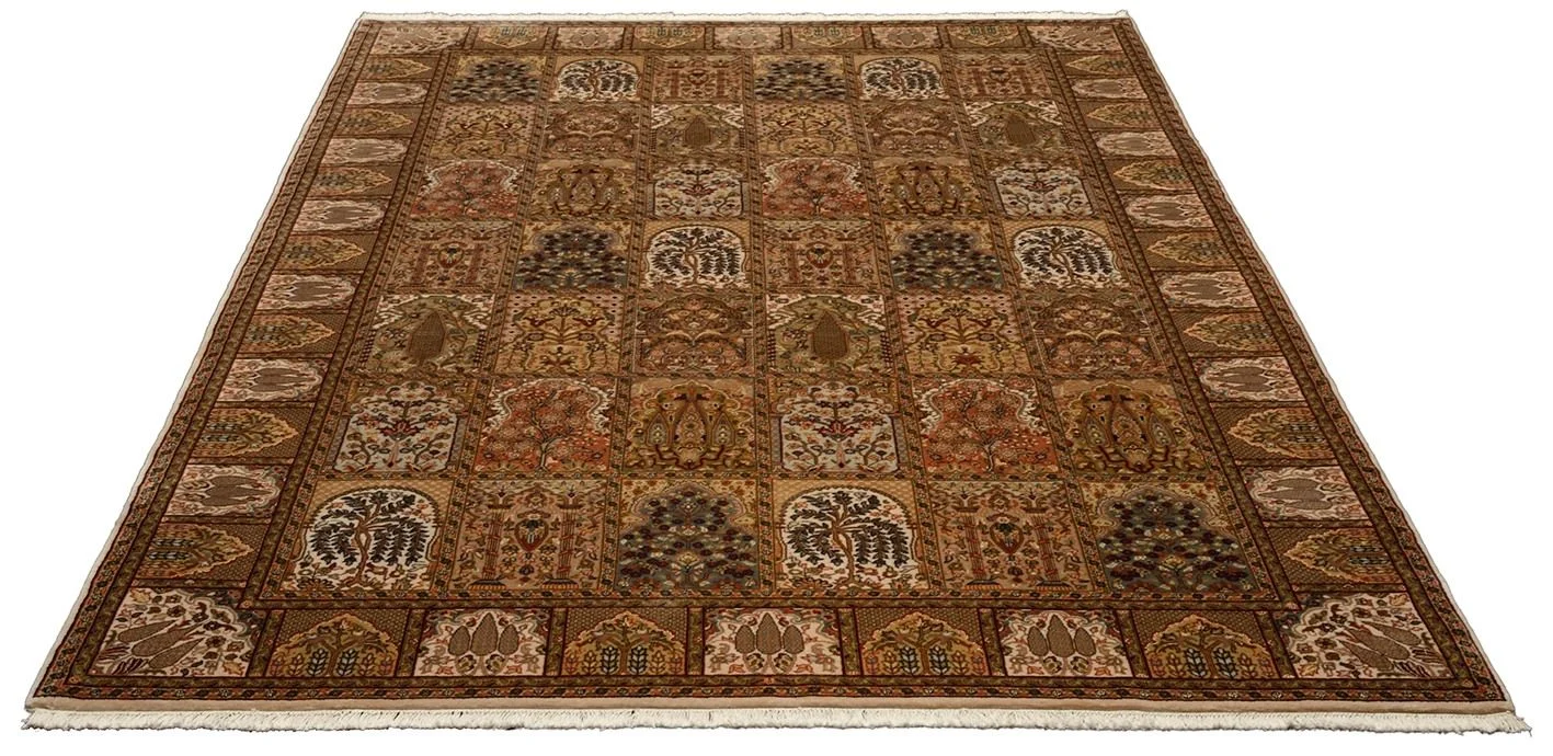 Ghom Orientteppich 206 × 302 cm aus Wolle, handgeknüpft