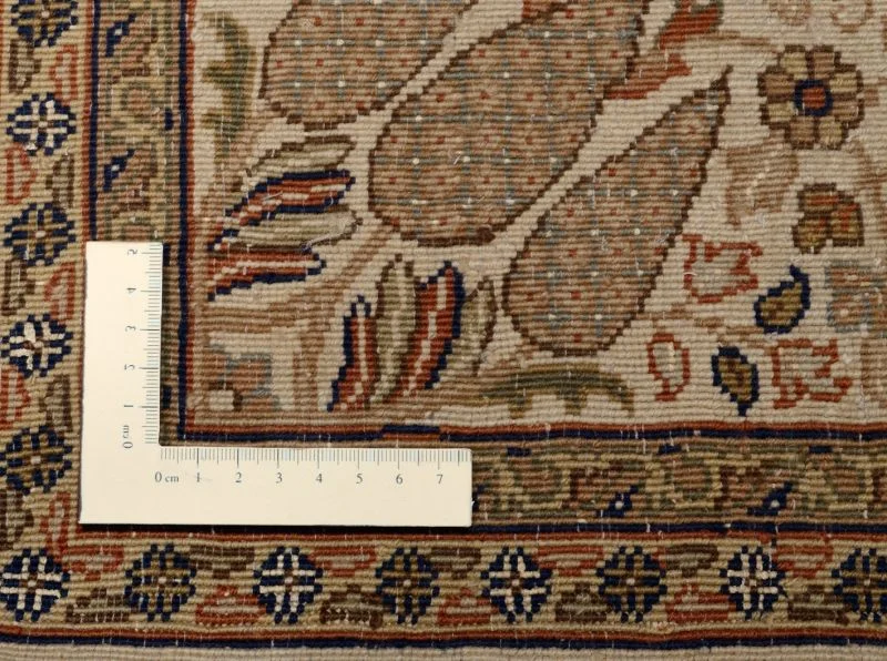 Ghom Orientteppich 206 × 302 cm aus Wolle, handgeknüpft