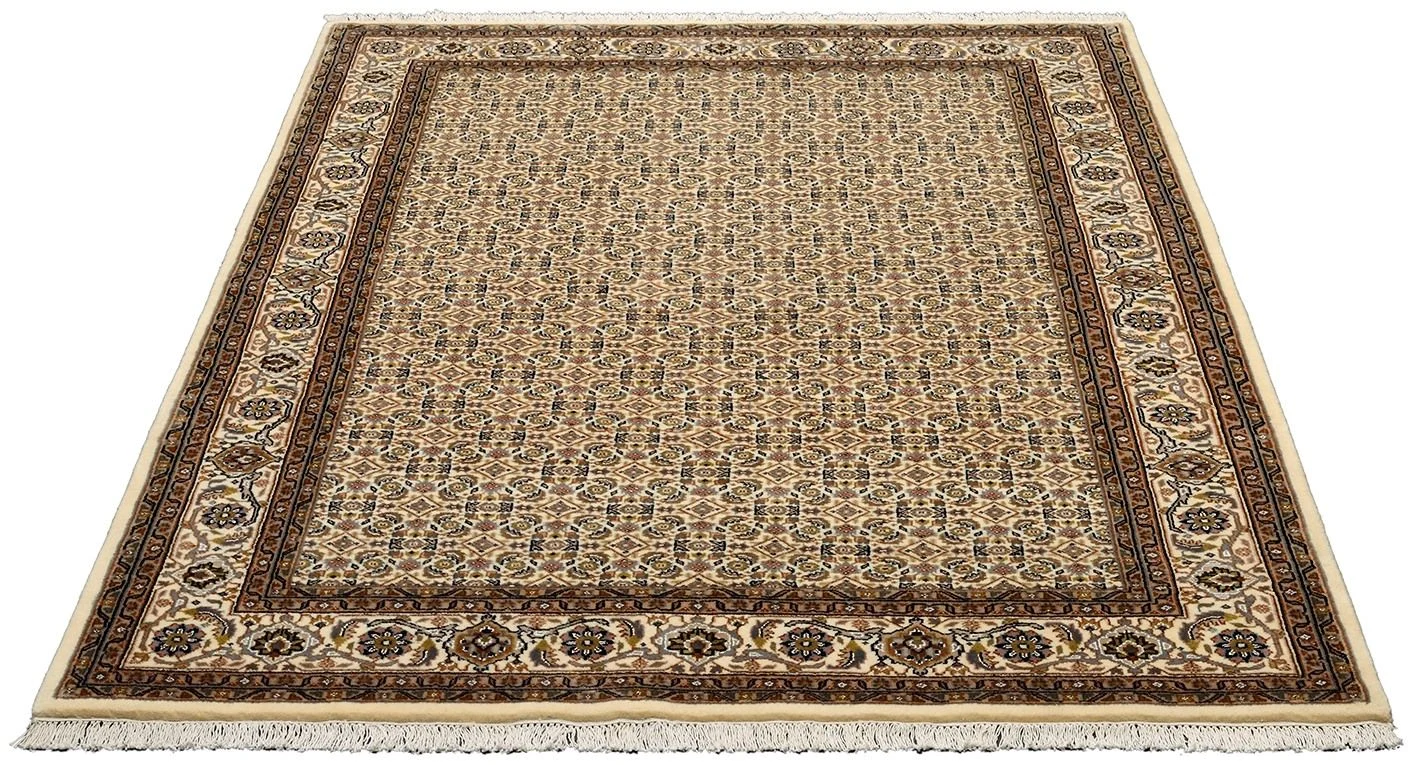 Täbriz Orientteppich 170 × 231 cm aus Wolle & Seide, handgeknüpft