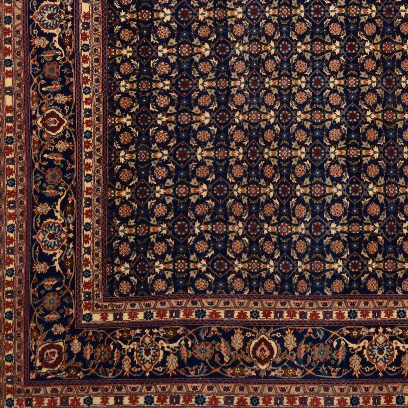 Handgeknüpfter Täbriz Perserteppich 250 × 295 cm