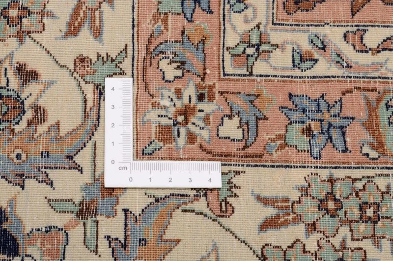 Handgeknüpfter Isfahan Perserteppich, 246 × 308 cm, Wolle