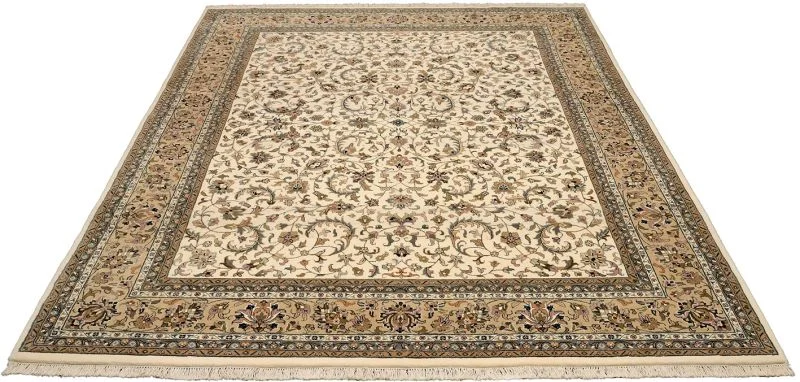 Handgeknüpfter Isfahan Orientteppich 244 × 306 cm