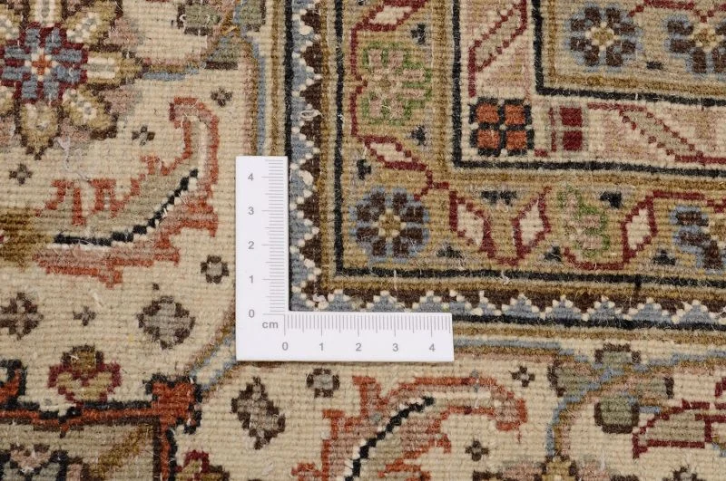 Täbriz Orientteppich 246 × 301 cm aus Wolle & Seide, handgeknüpft