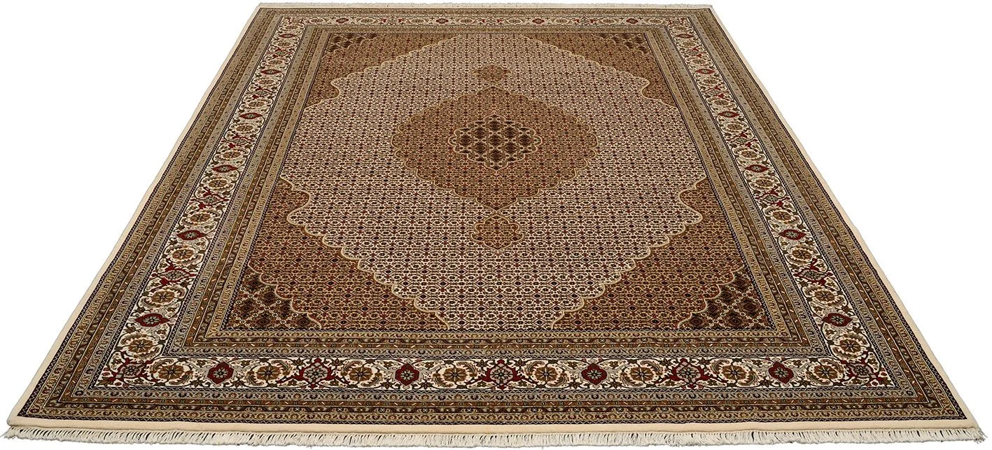 Täbriz Orientteppich aus Indien, 252 × 354 cm