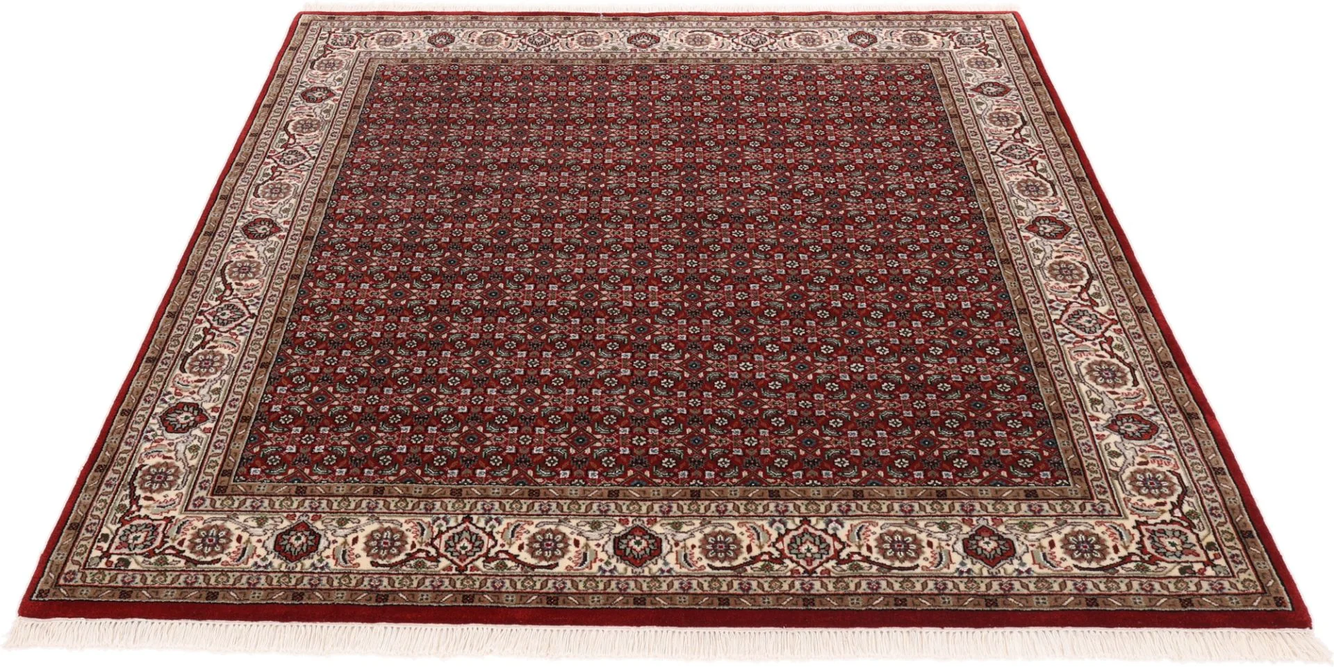 Täbriz Orientteppich aus Indien, 201 × 203 cm