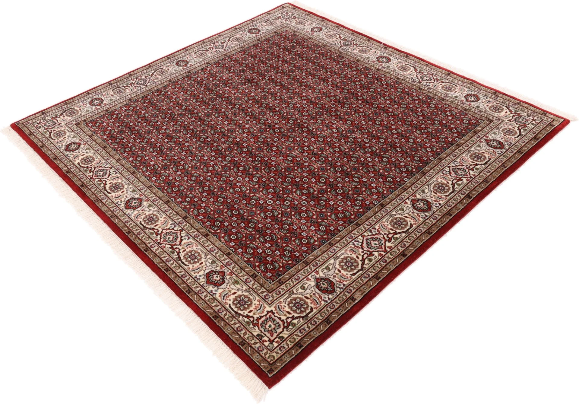 Täbriz Orientteppich aus Indien, 201 × 203 cm