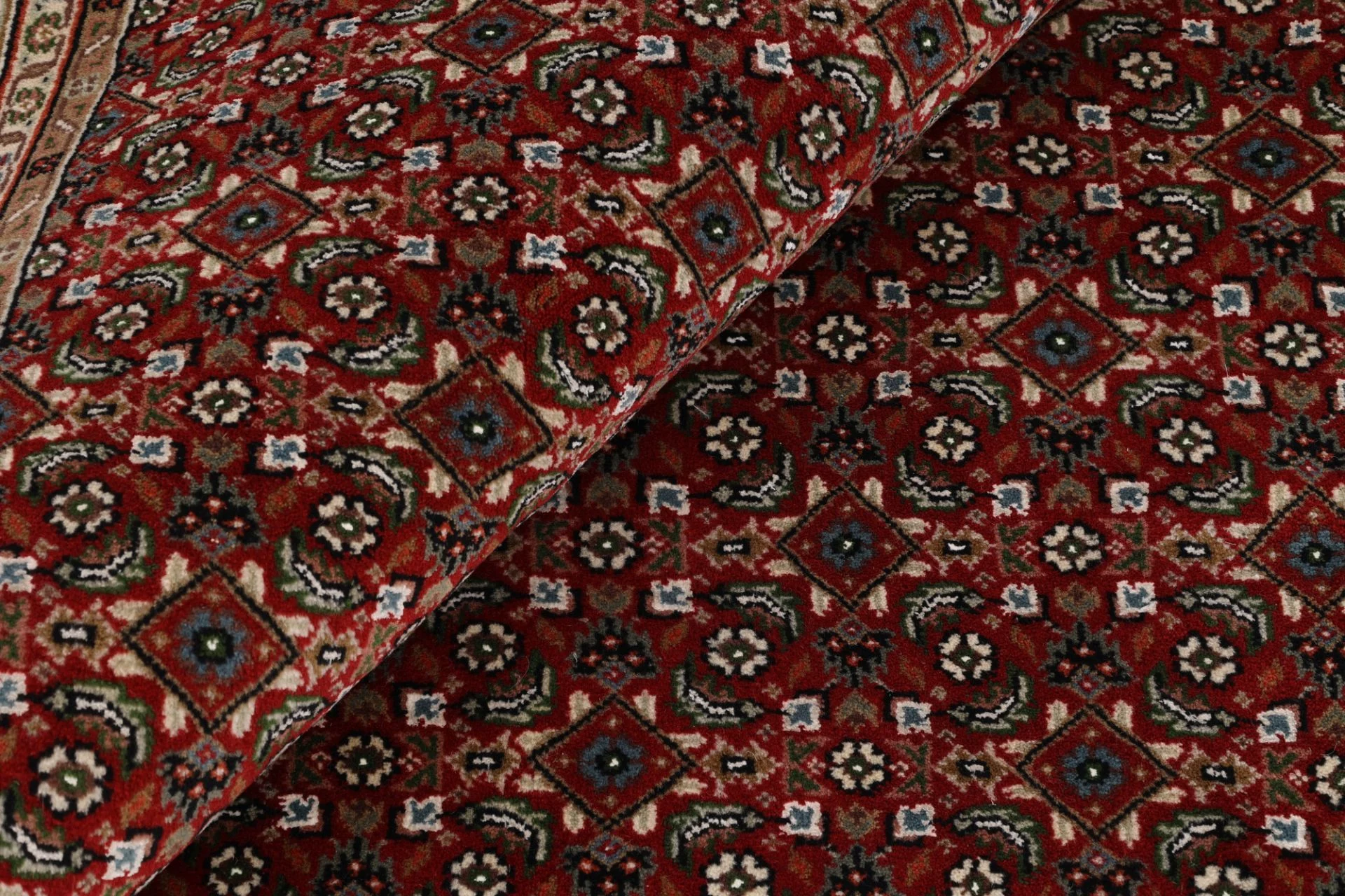 Täbriz Orientteppich aus Indien, 201 × 203 cm