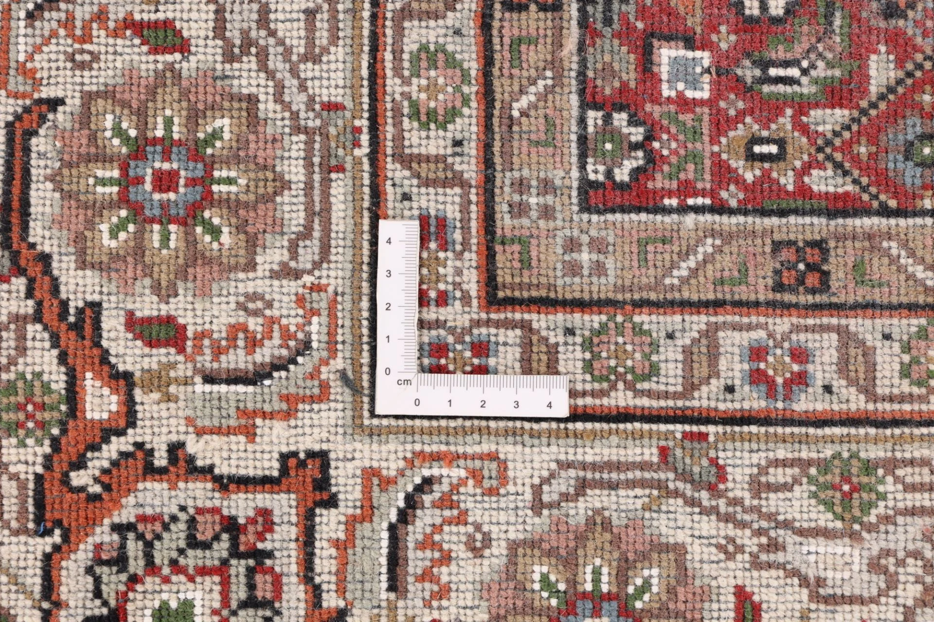Täbriz Orientteppich aus Indien, 201 × 203 cm