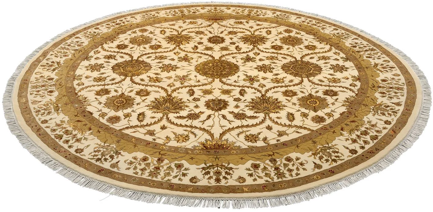 Täbriz Orientteppich aus Indien, 296 × 296 cm