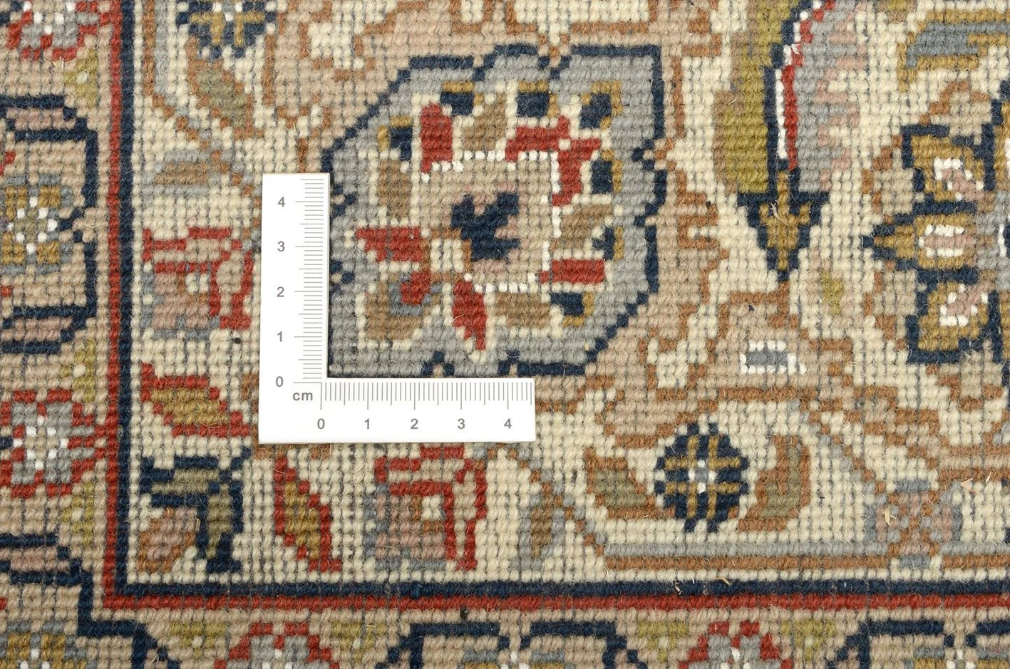 Handgeknüpfter Täbriz Orientteppich, 202 × 301 cm, Wolle & Seide