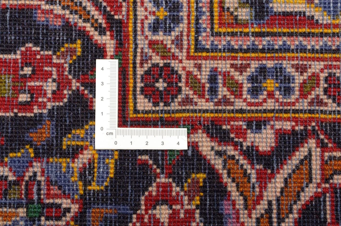 Kashan Perserteppich aus Iran, 205 × 310 cm