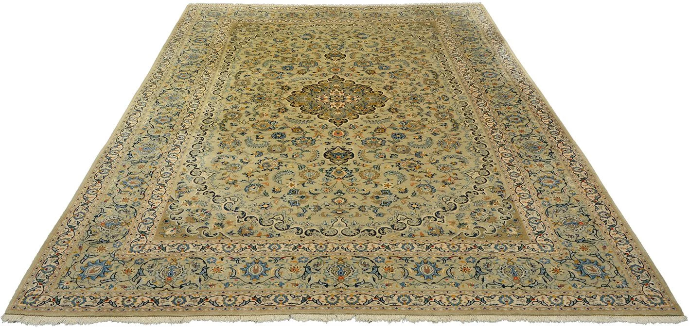 Kashan Perserteppich aus Iran, 267 × 384 cm