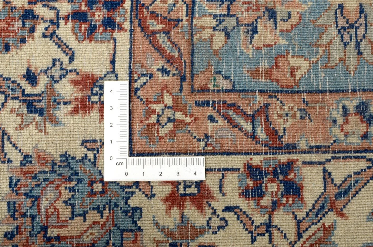 Isfahan Teppich 104 × 460 cm aus Wolle, handgeknüpft
