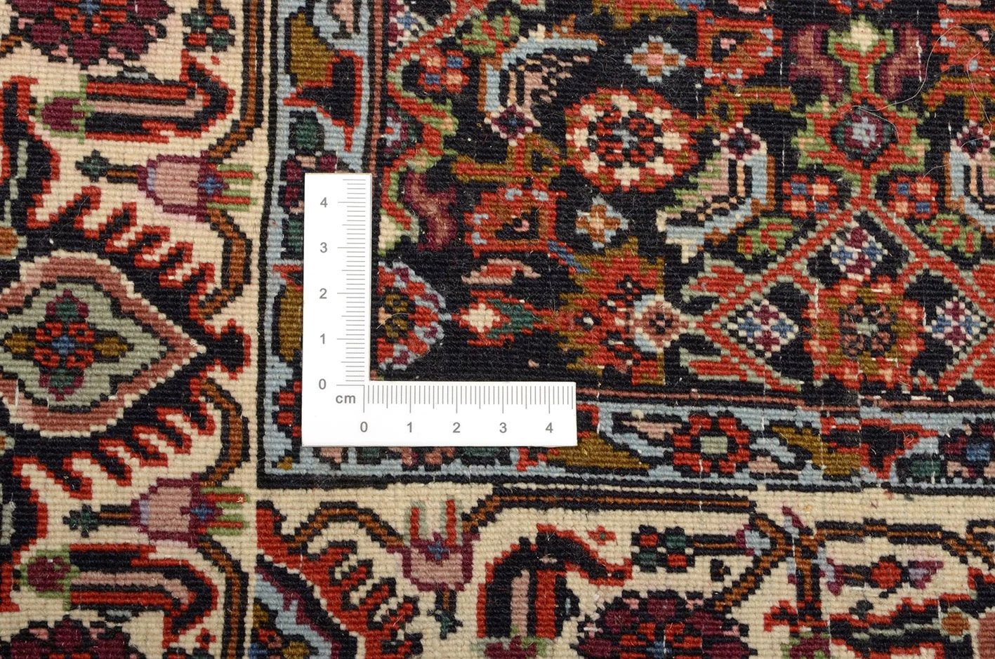 Handgeknüpfter Bijar Perserteppich 113 × 185 cm