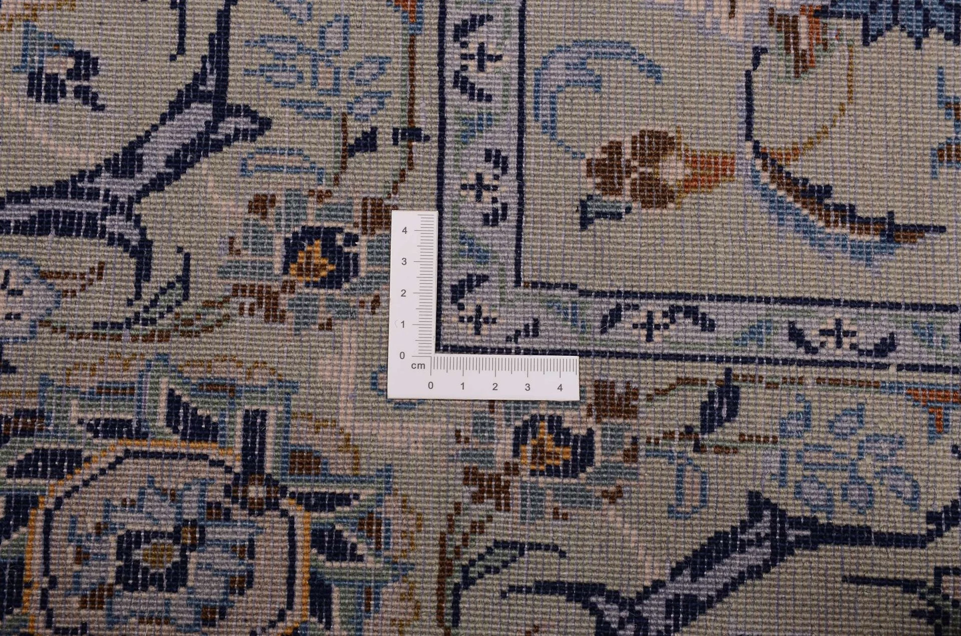 Kashan Perserteppich 209 × 337 cm aus Wolle, handgeknüpft